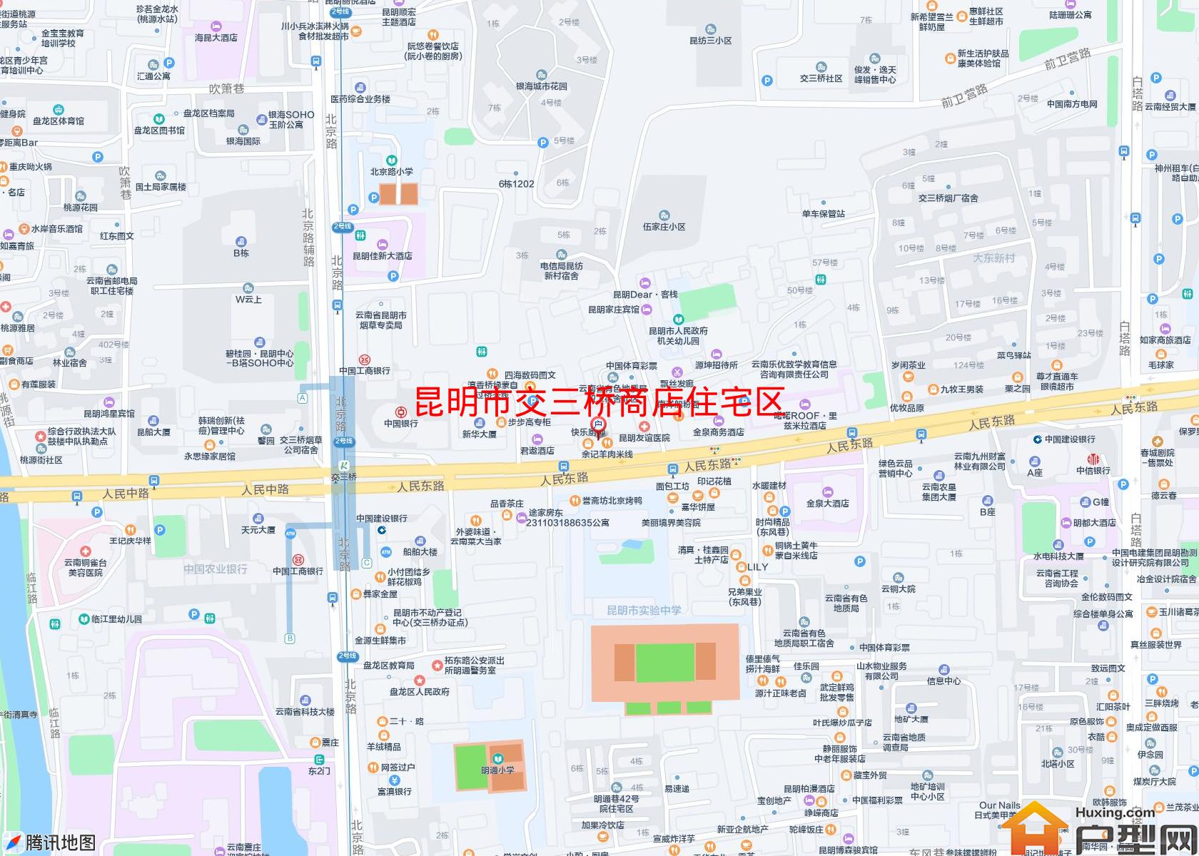 交三桥商店住宅区小区 - 户型网