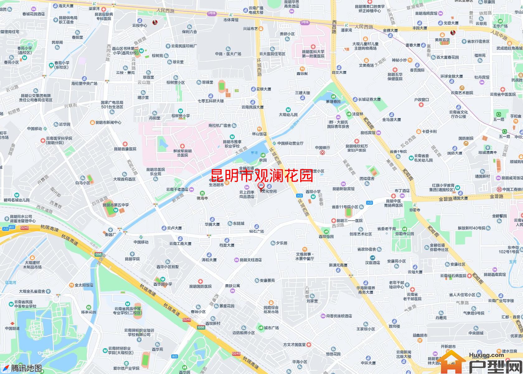 观澜花园小区 - 户型网