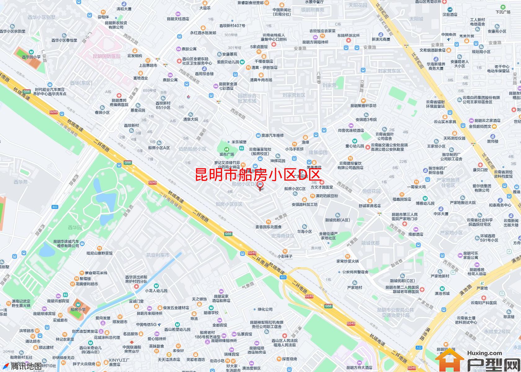 船房小区D区小区 - 户型网