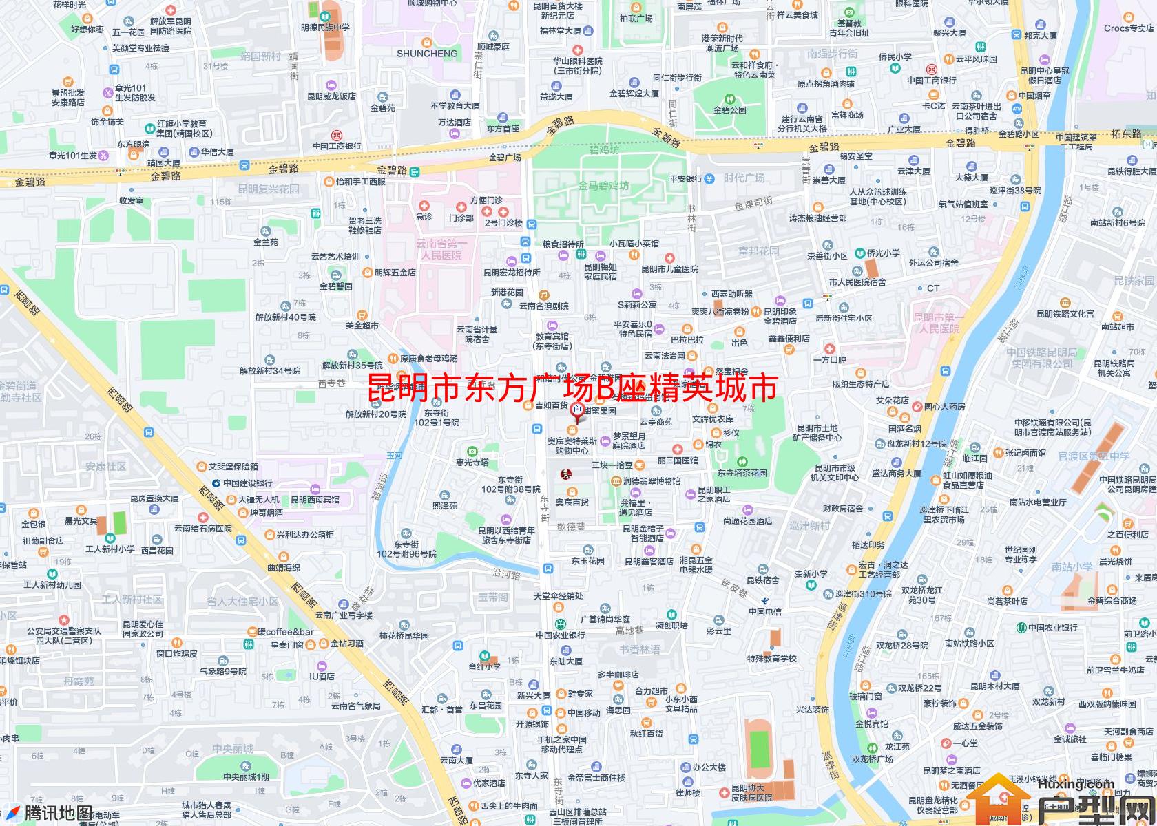 东方广场B座精英城市公馆小区 - 户型网