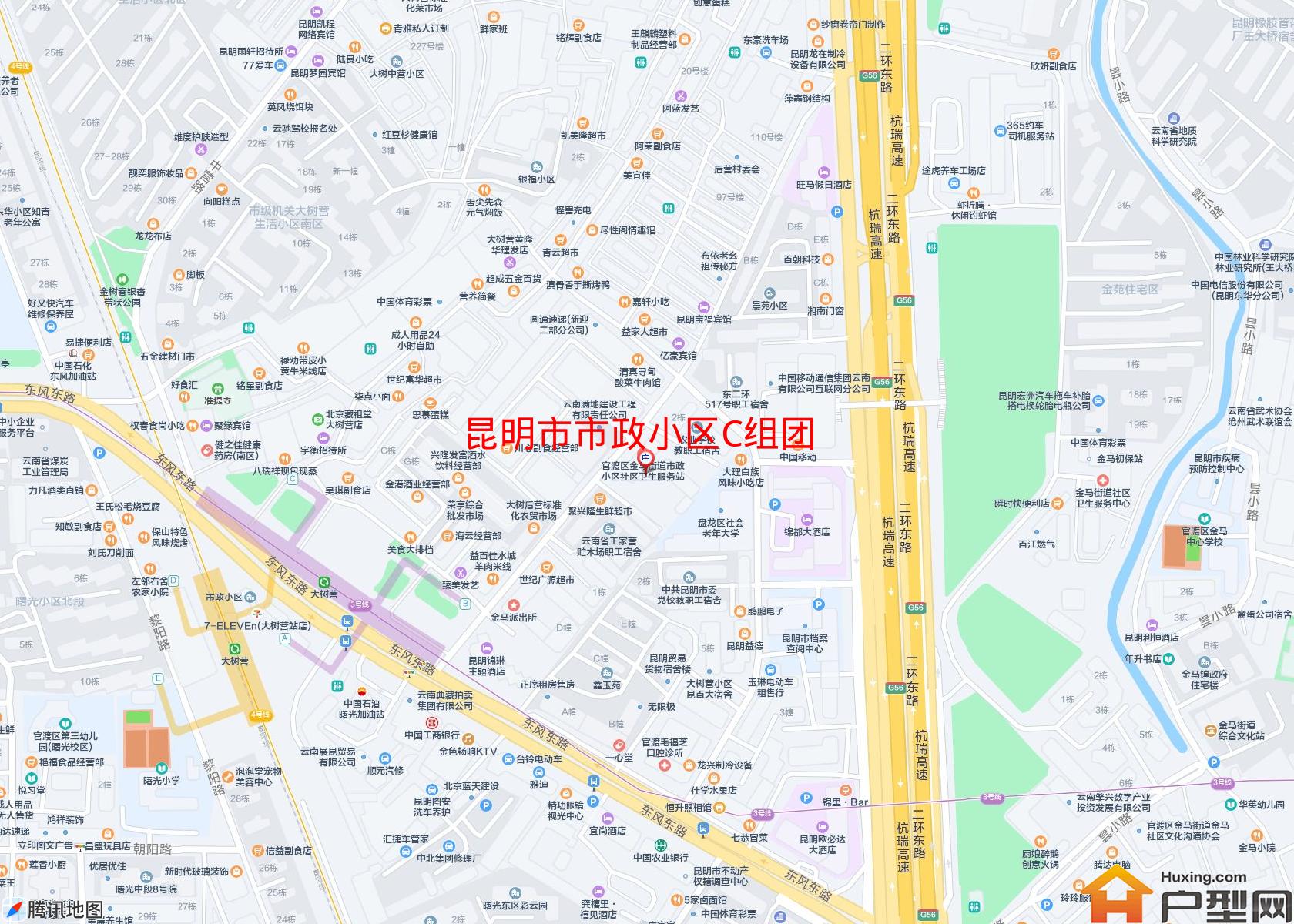 市政小区C组团小区 - 户型网