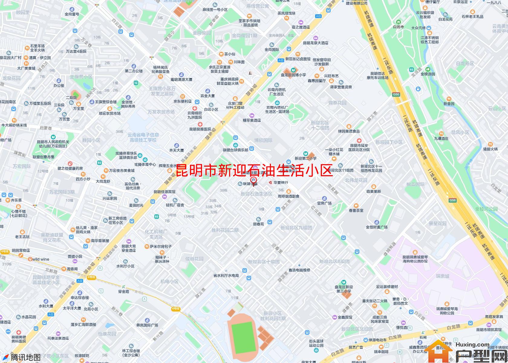新迎石油生活小区小区 - 户型网