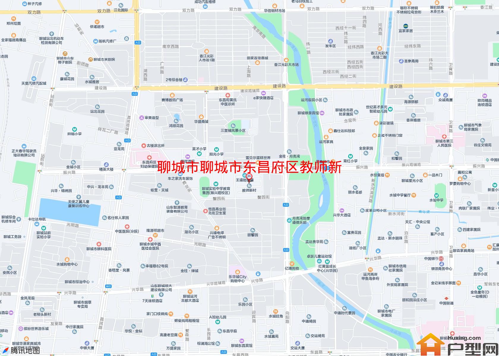 聊城市东昌府区教师新村小区 - 户型网