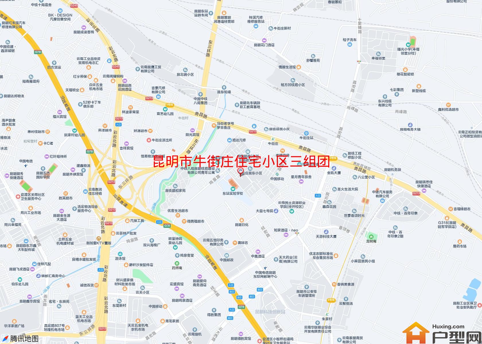 牛街庄住宅小区三组团小区 - 户型网