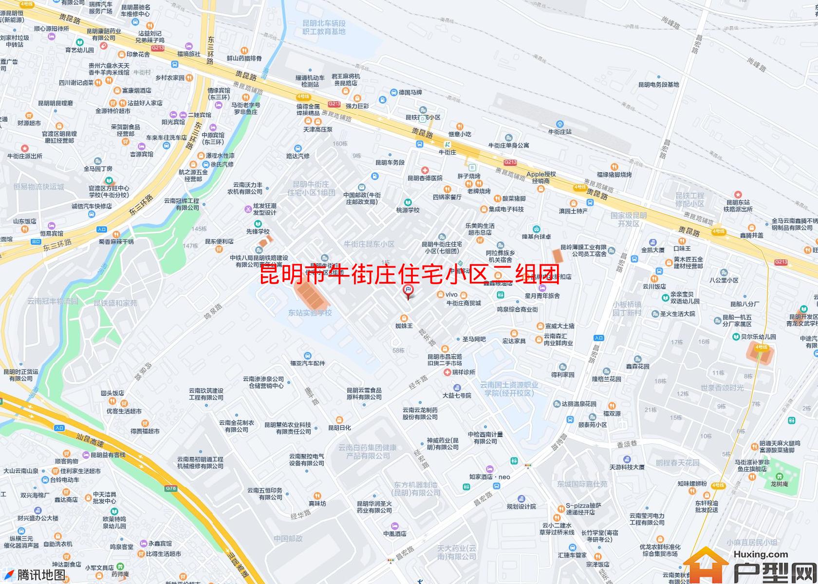 牛街庄住宅小区二组团小区 - 户型网