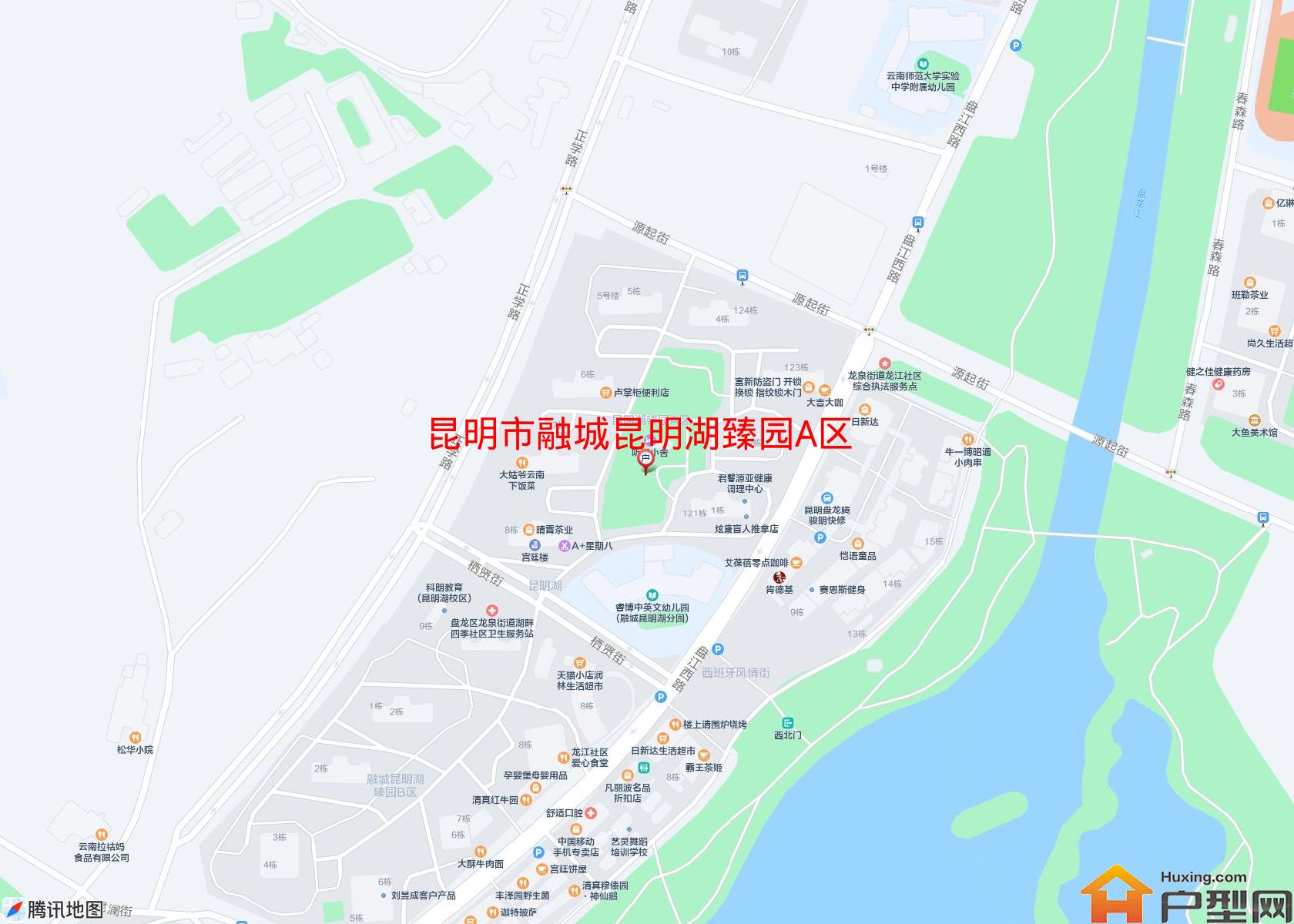 融城昆明湖臻园A区小区 - 户型网