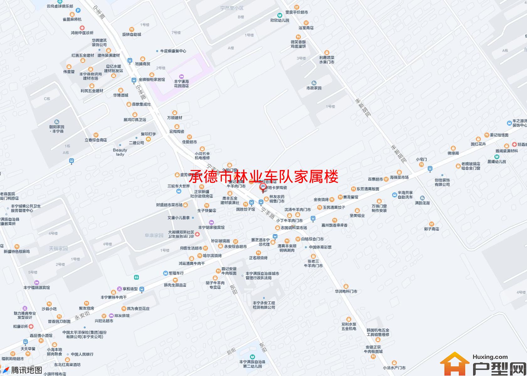 林业车队家属楼小区 - 户型网