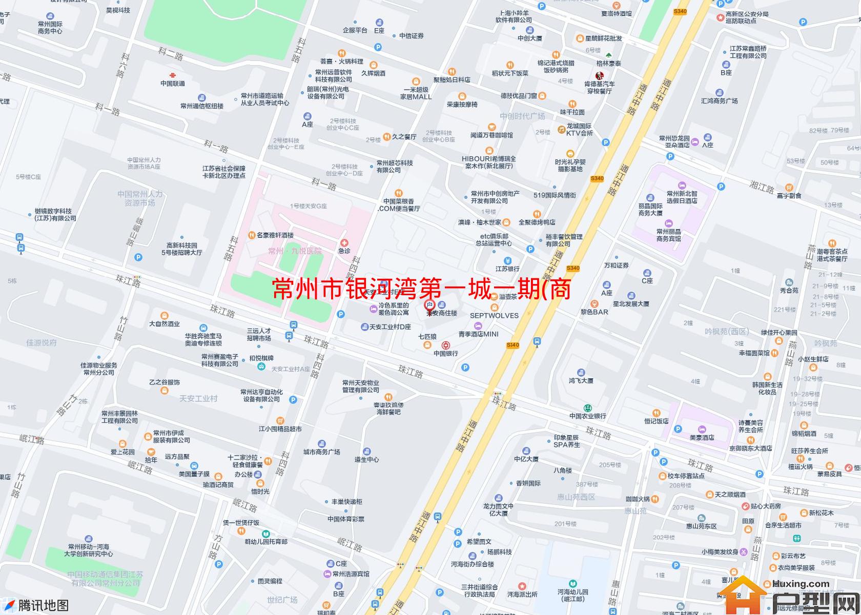 银河湾第一城一期(商住楼)小区 - 户型网