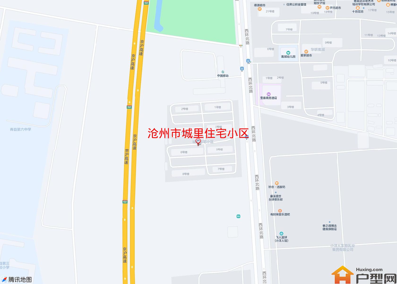 城里住宅小区小区 - 户型网