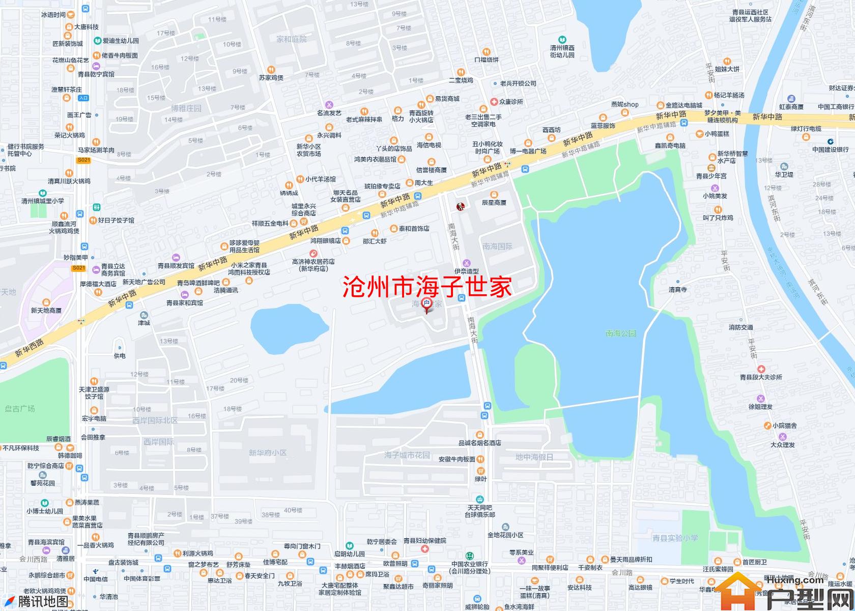 海子世家小区 - 户型网