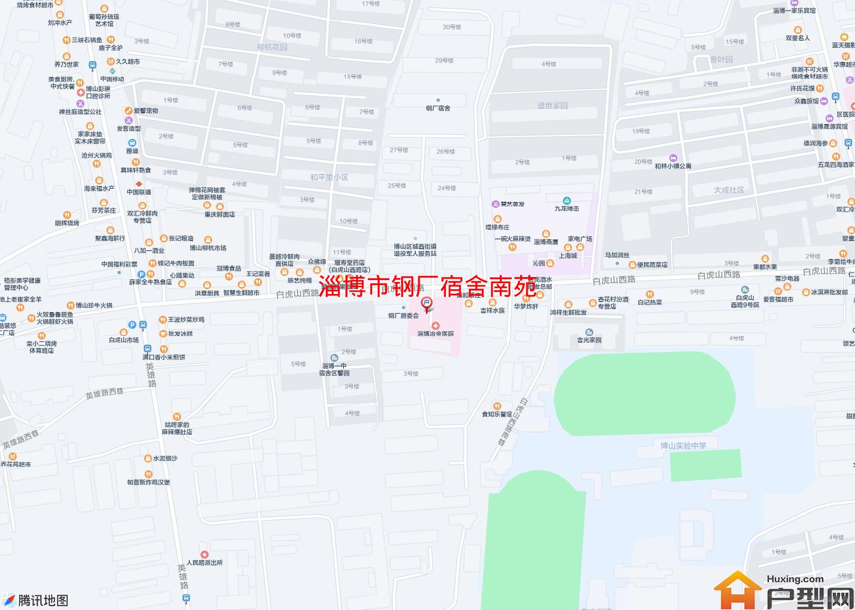 钢厂宿舍南苑小区 - 户型网