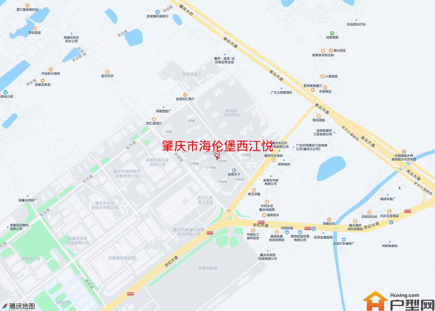 海伦堡西江悦小区 - 户型网