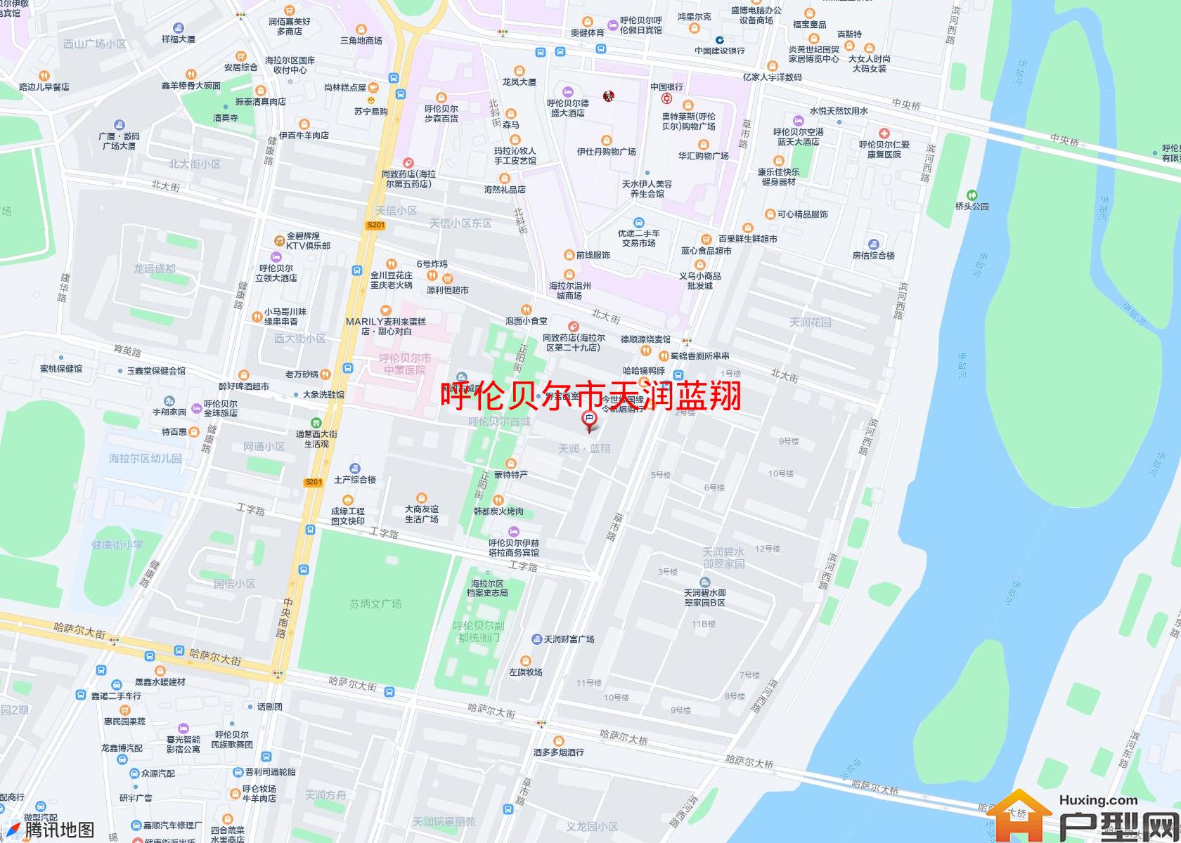 天润蓝翔小区 - 户型网