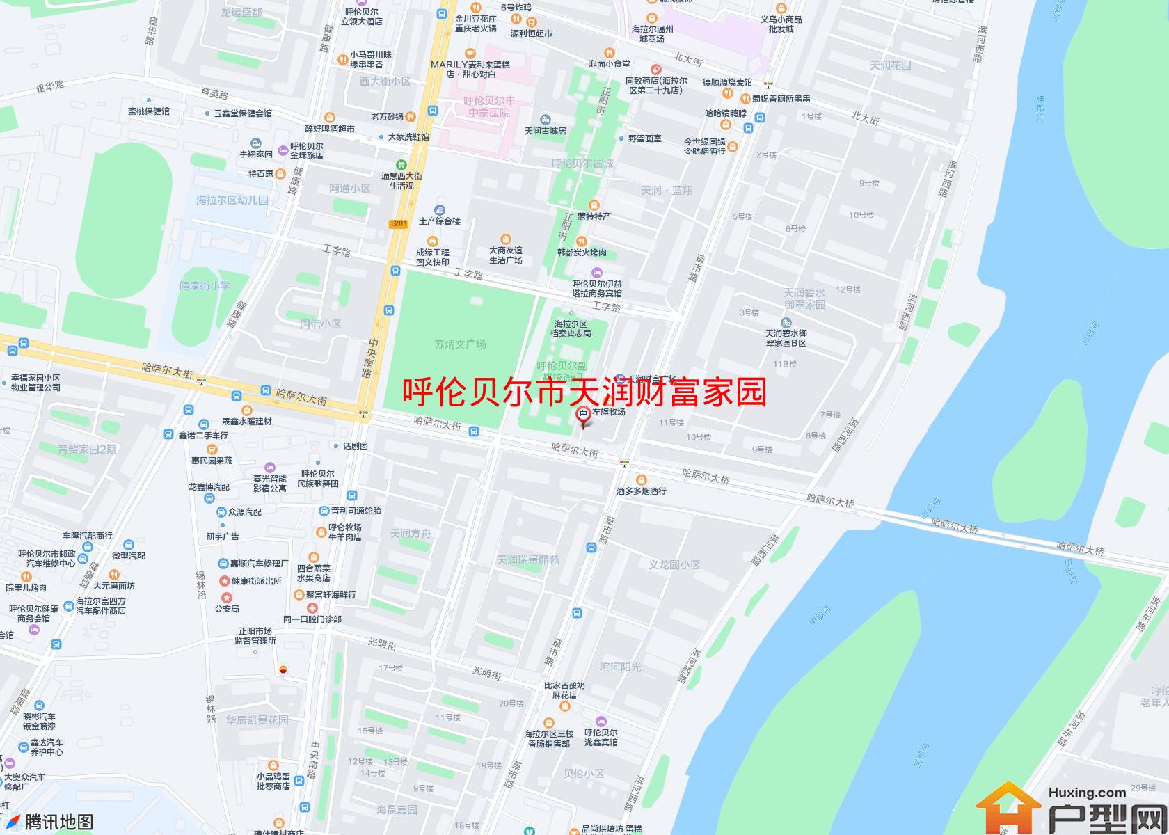 天润财富家园小区 - 户型网