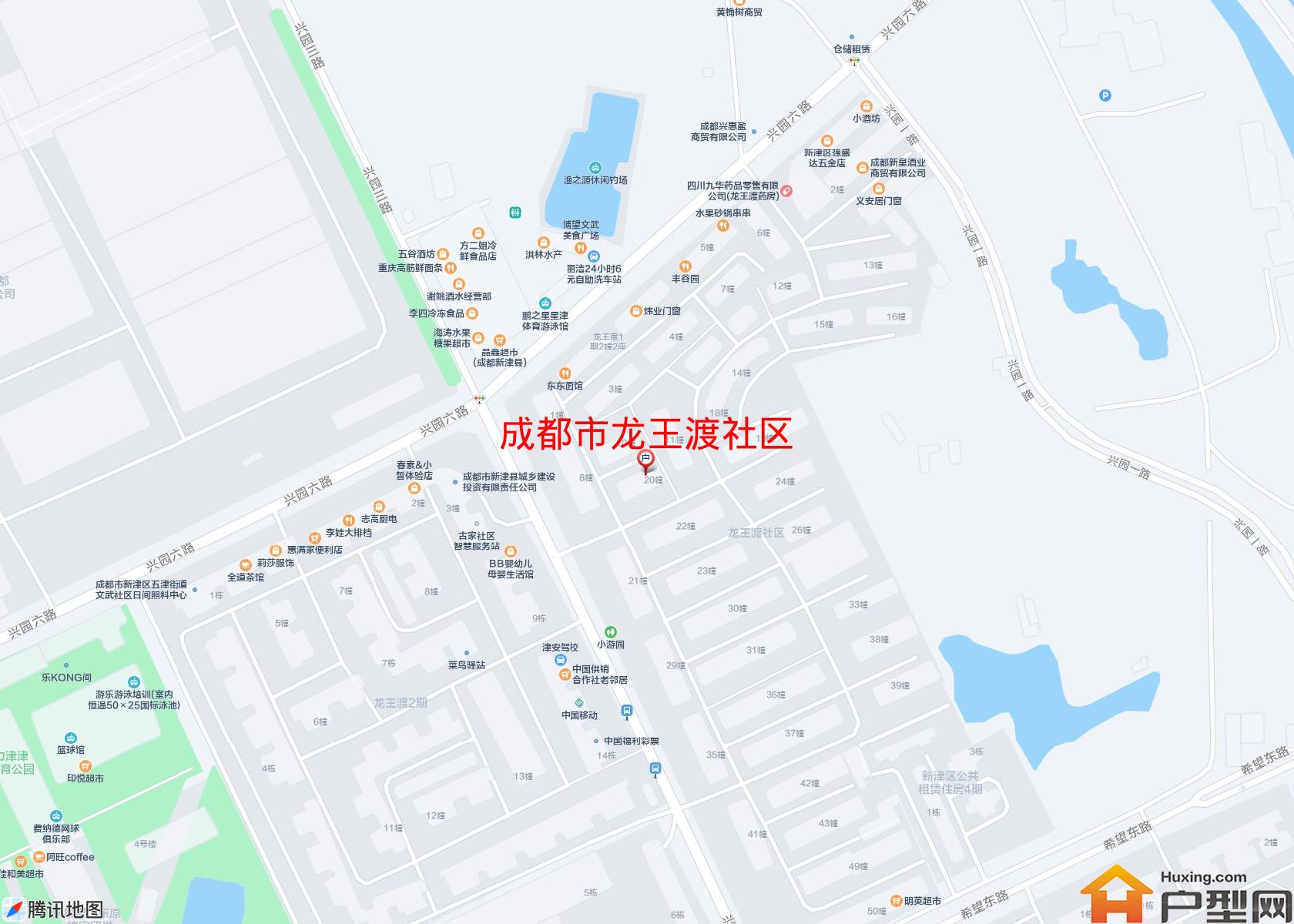 龙王渡社区小区 - 户型网