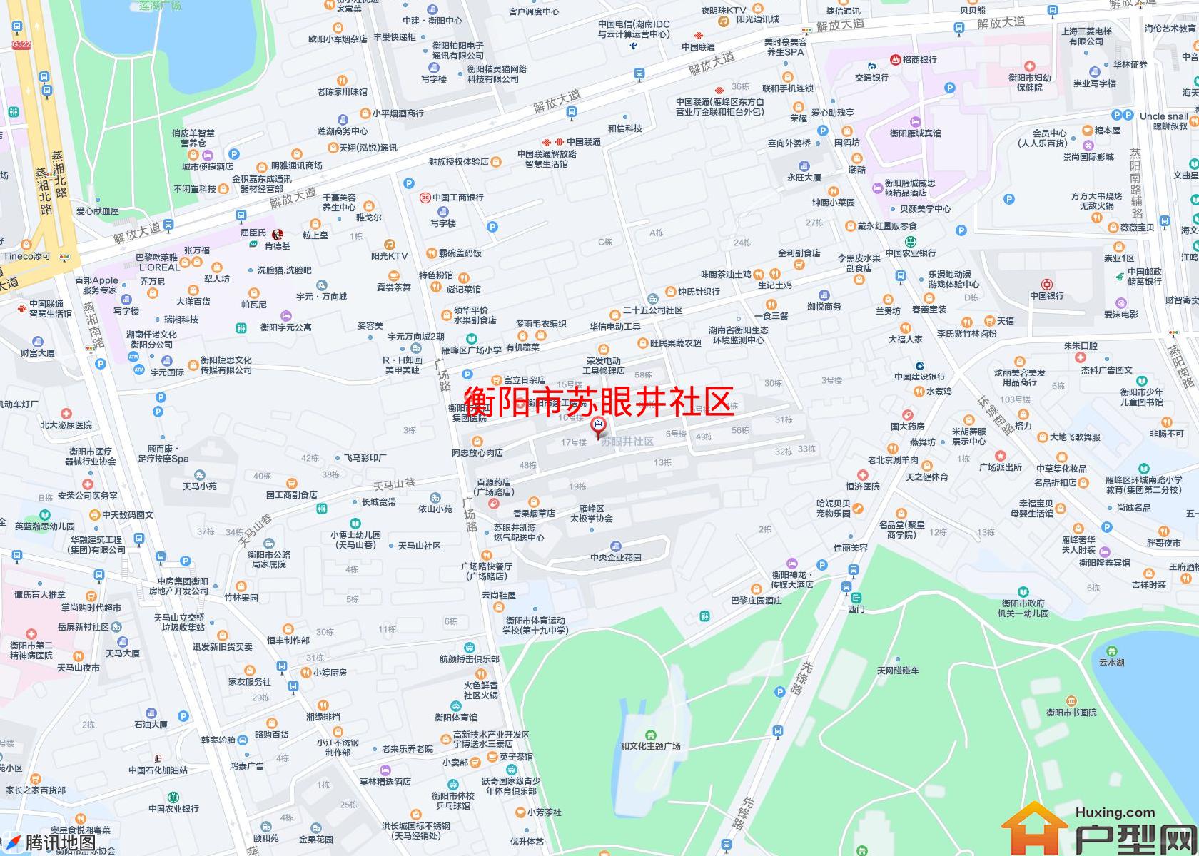 苏眼井社区小区 - 户型网