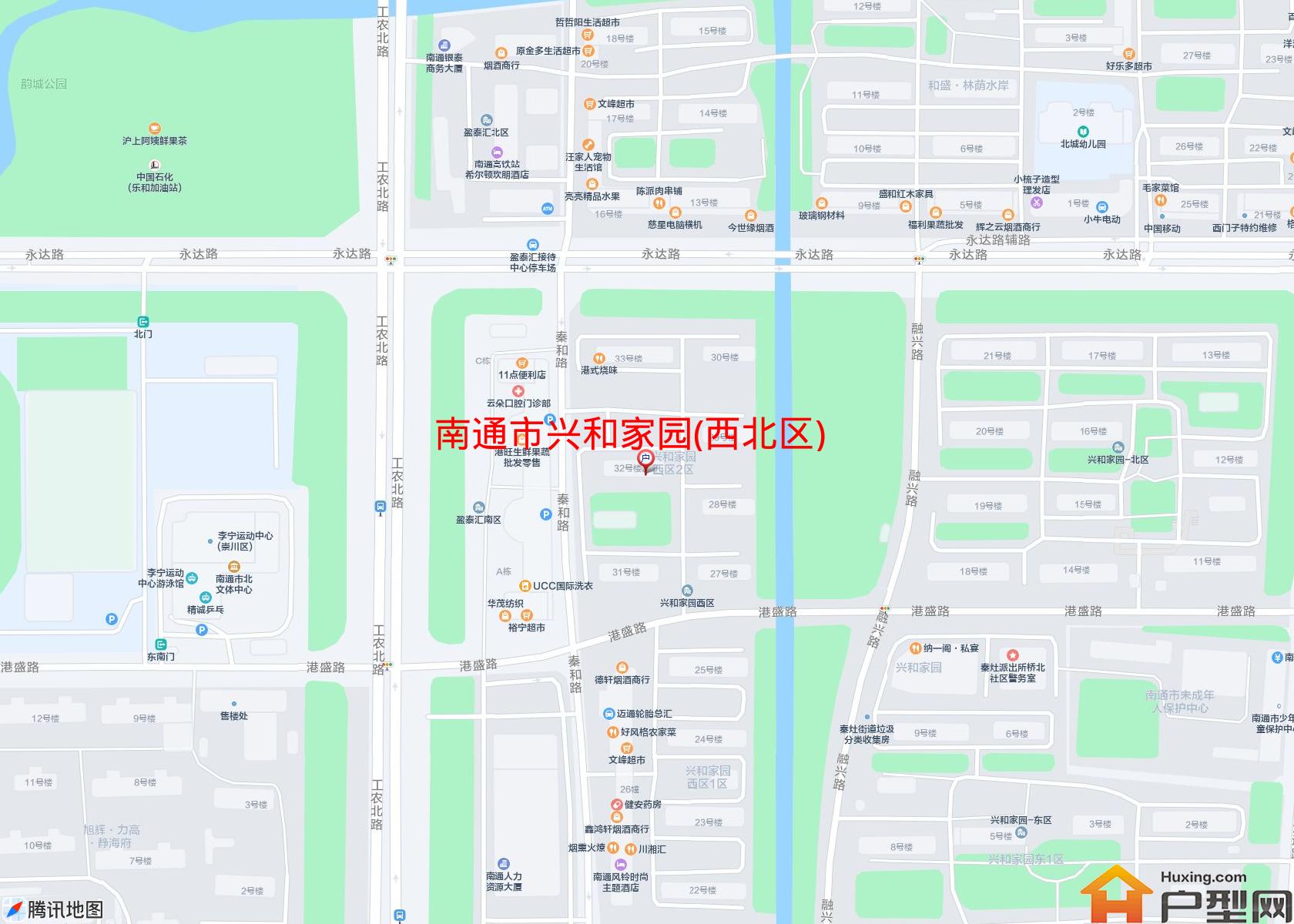 兴和家园(西北区)小区 - 户型网