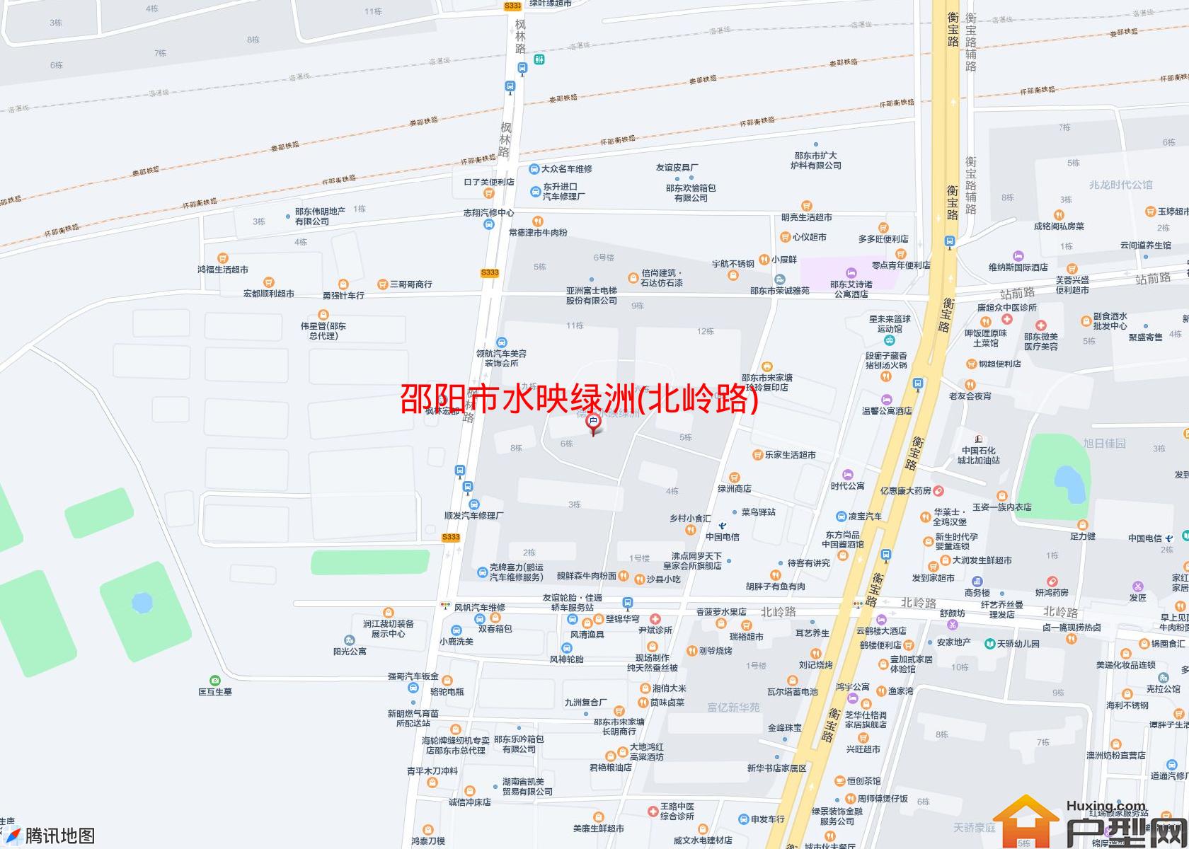 水映绿洲(北岭路)小区 - 户型网