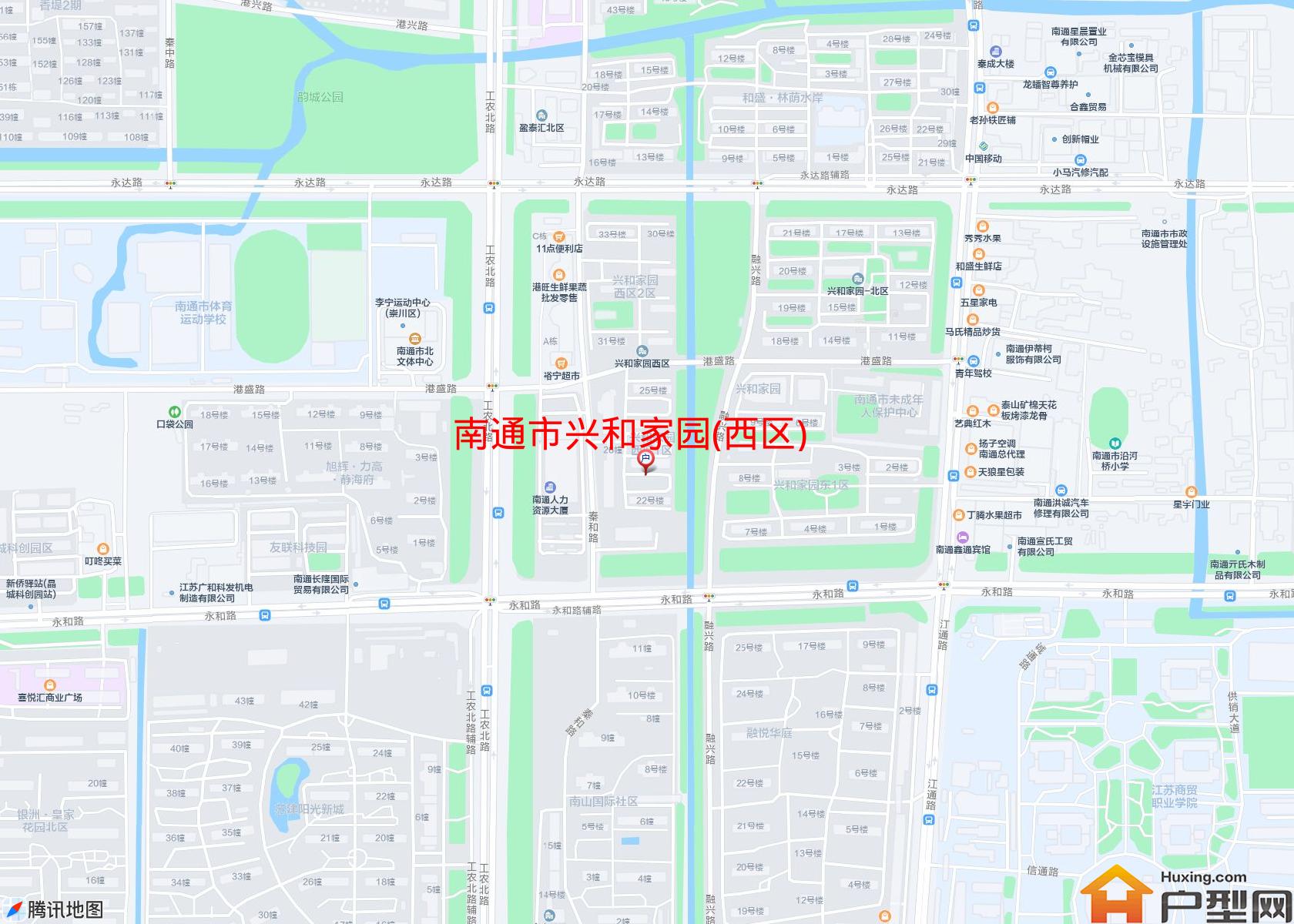 兴和家园(西区)小区 - 户型网