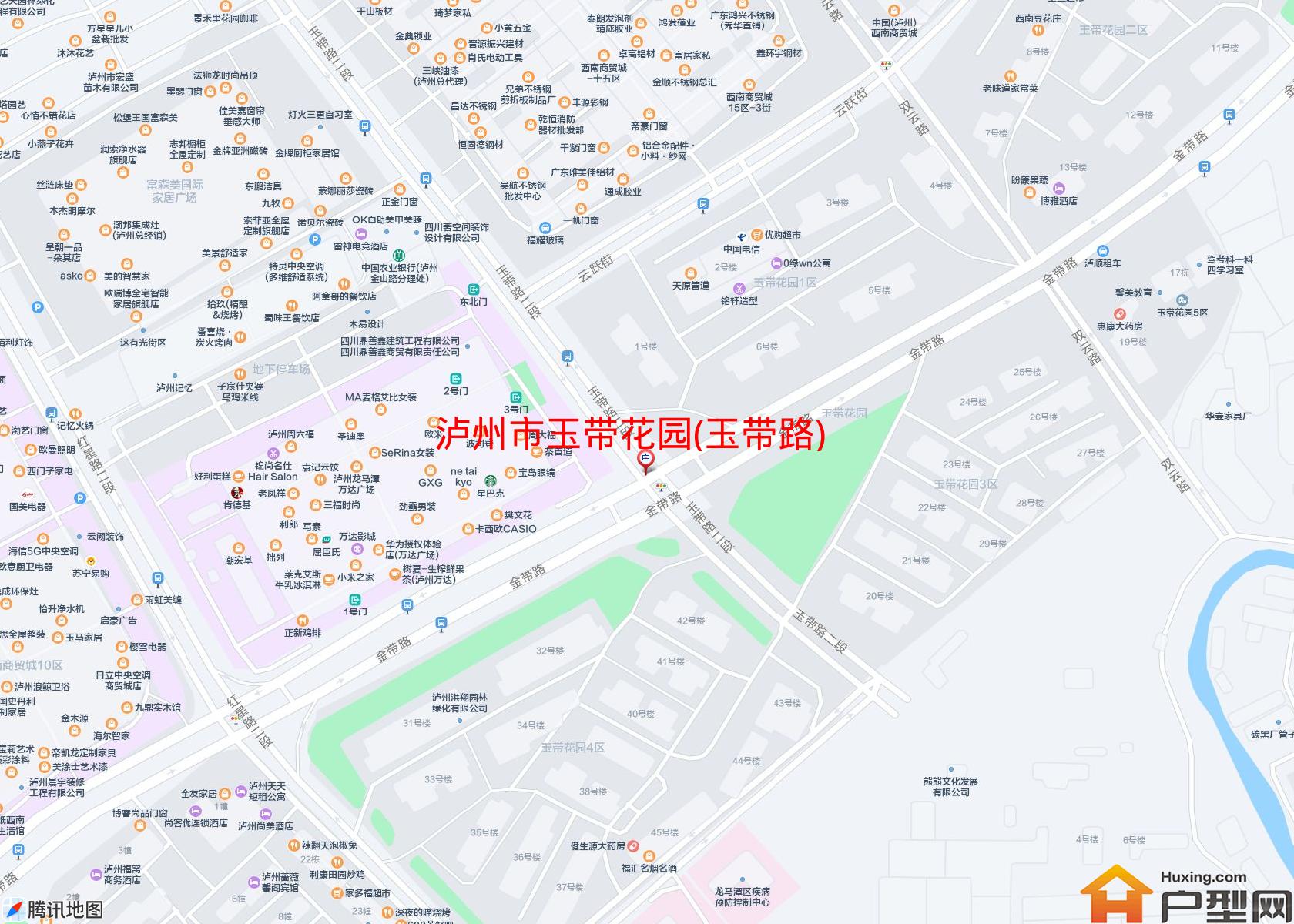 玉带花园(玉带路)小区 - 户型网
