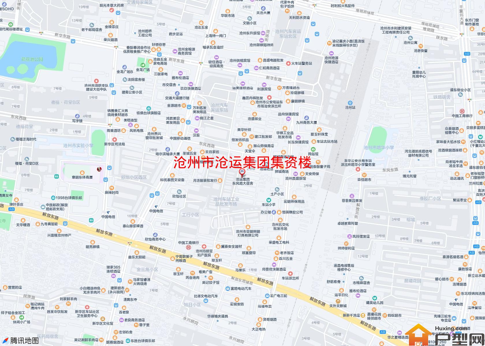 沧运集团集资楼小区 - 户型网