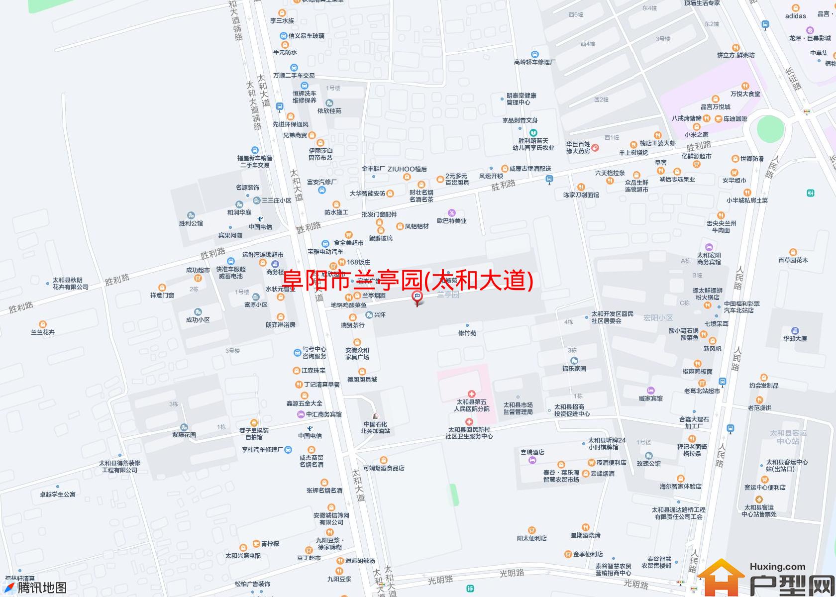 兰亭园(太和大道)小区 - 户型网