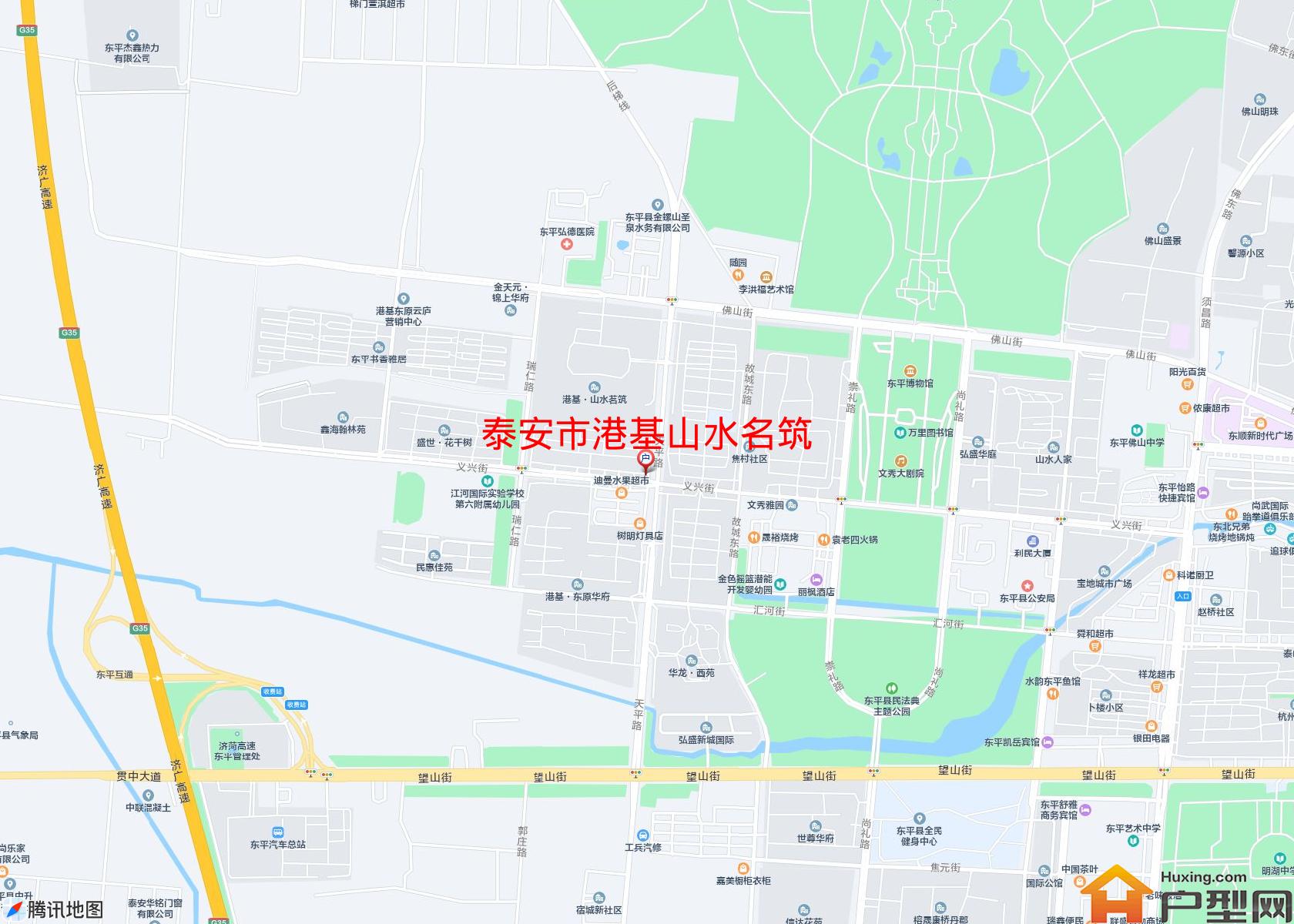 港基山水名筑小区 - 户型网