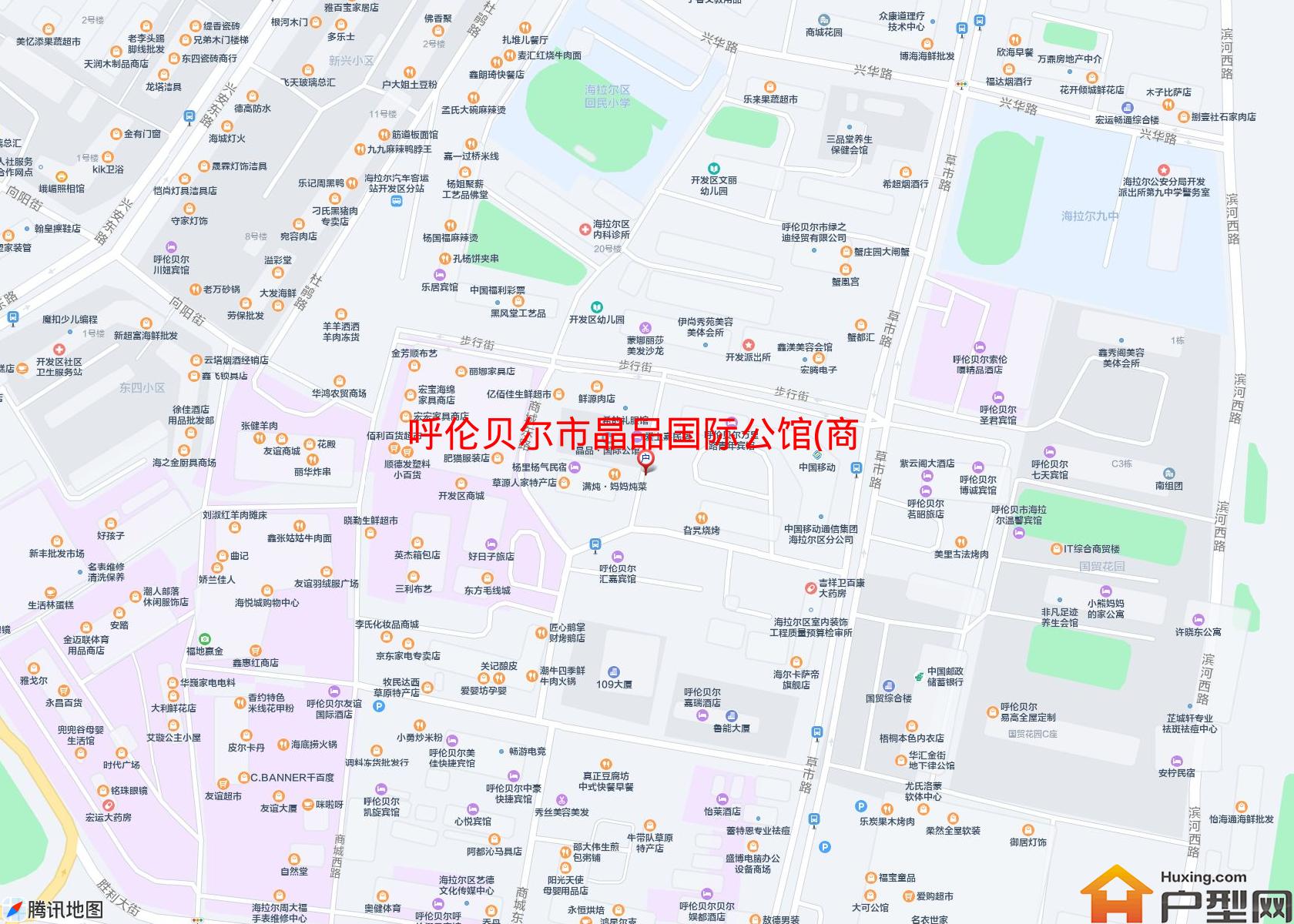 晶品国际公馆(商城东路)小区 - 户型网