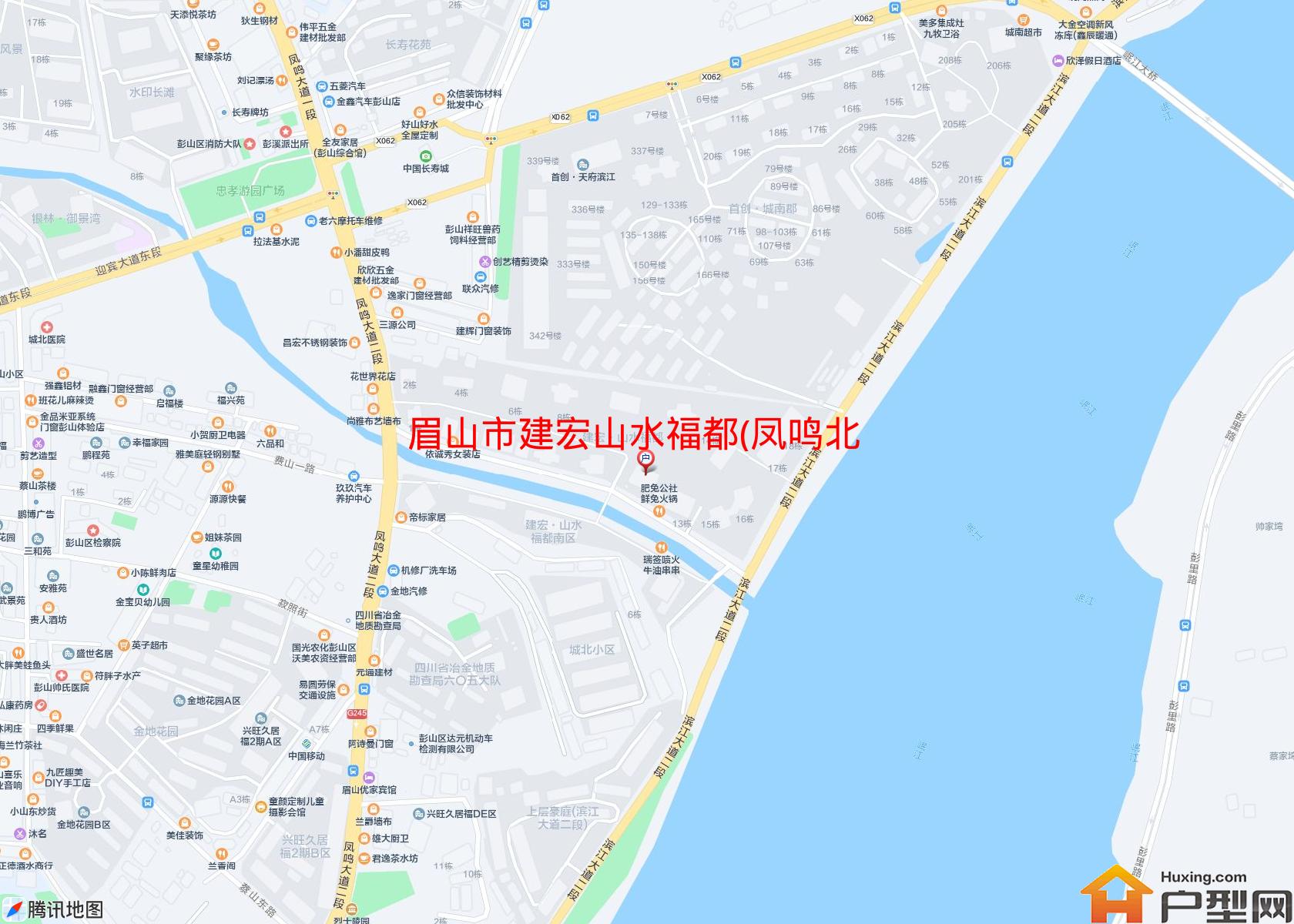 建宏山水福都(凤鸣北路)小区 - 户型网
