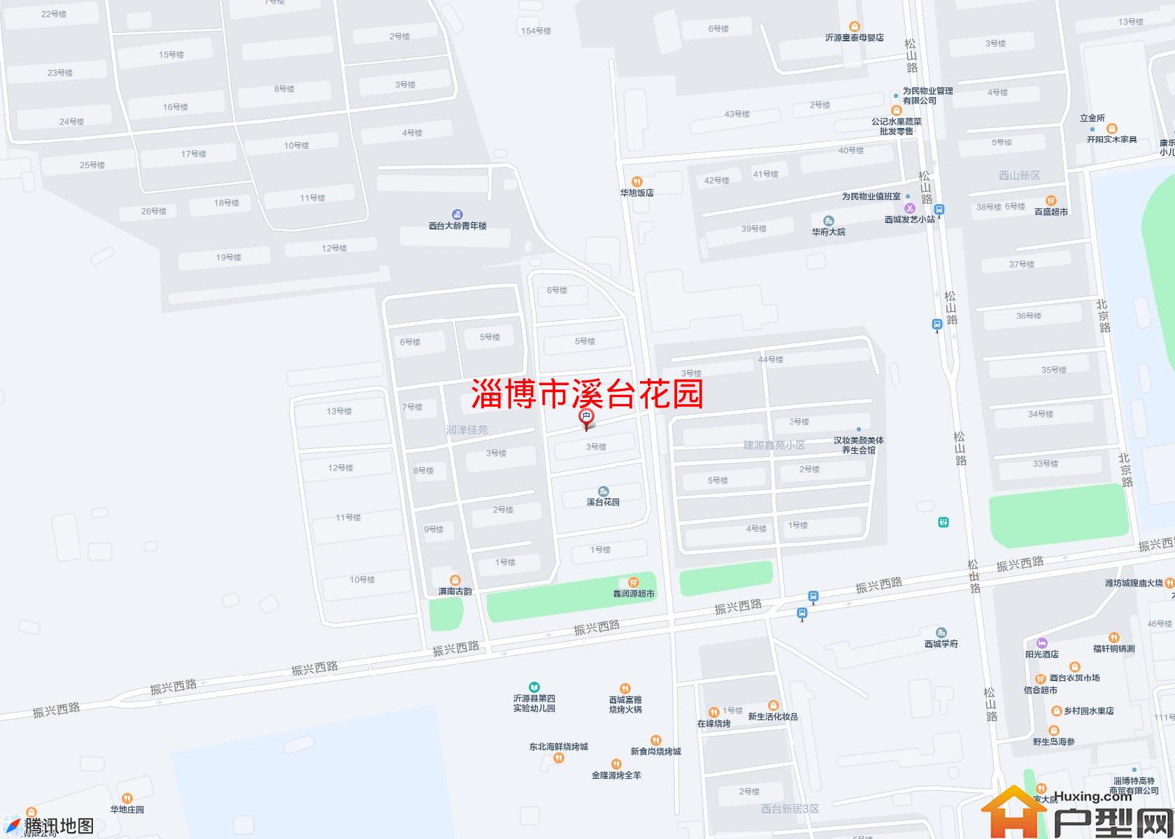 溪台花园小区 - 户型网