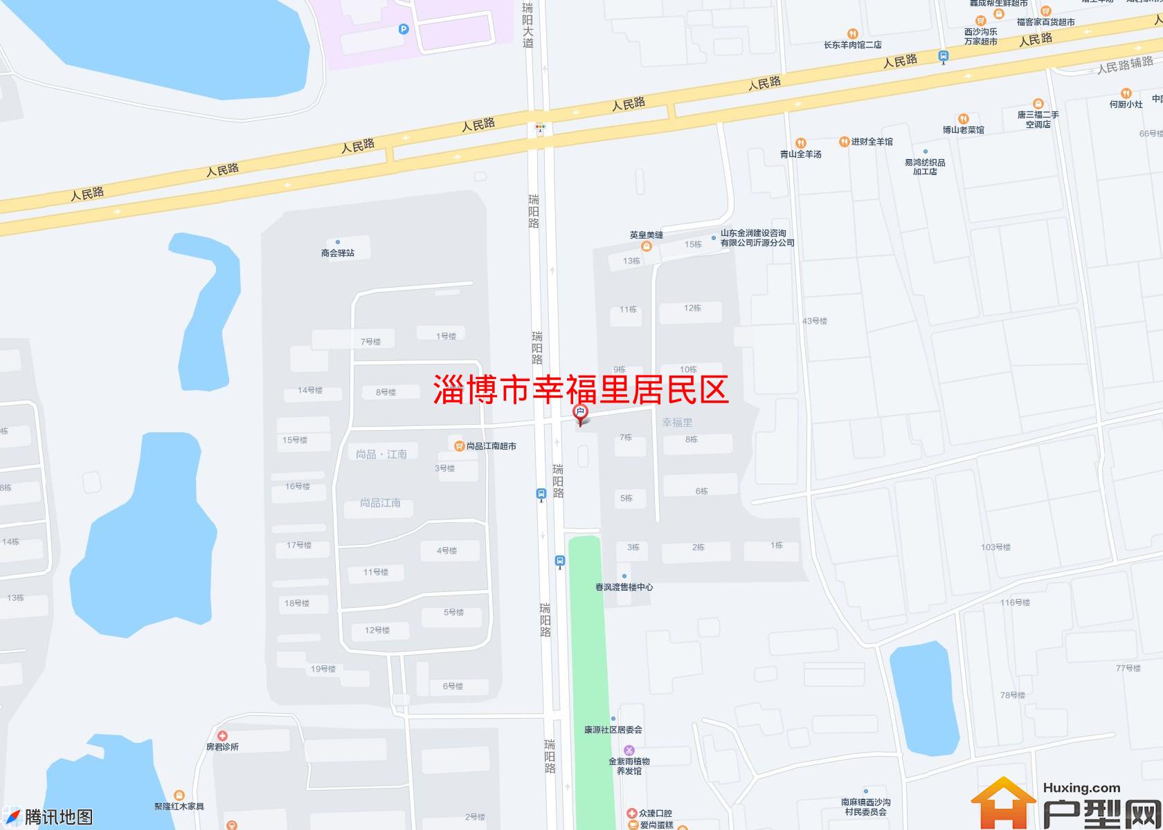 幸福里居民区小区 - 户型网
