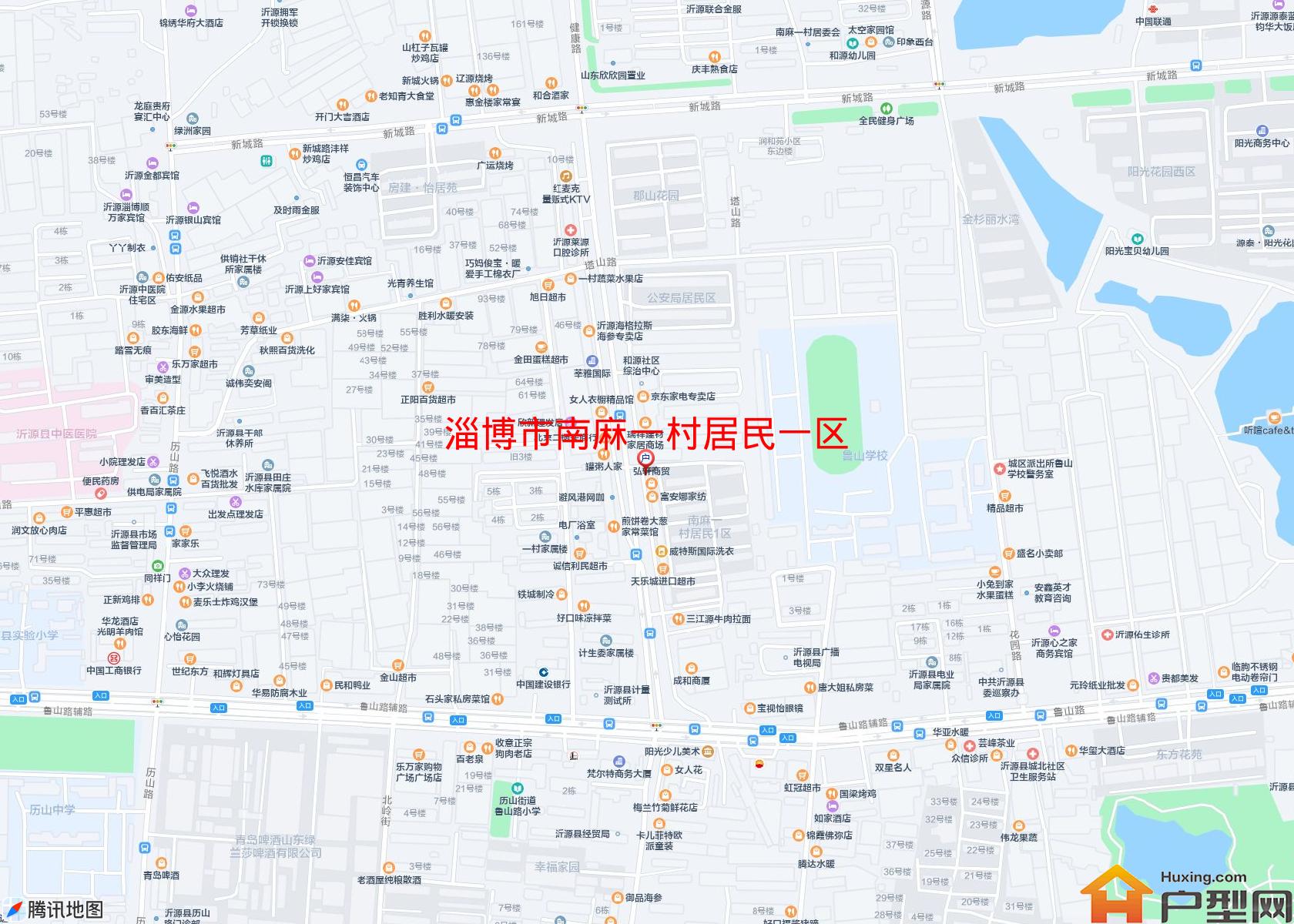 南麻一村居民一区小区 - 户型网