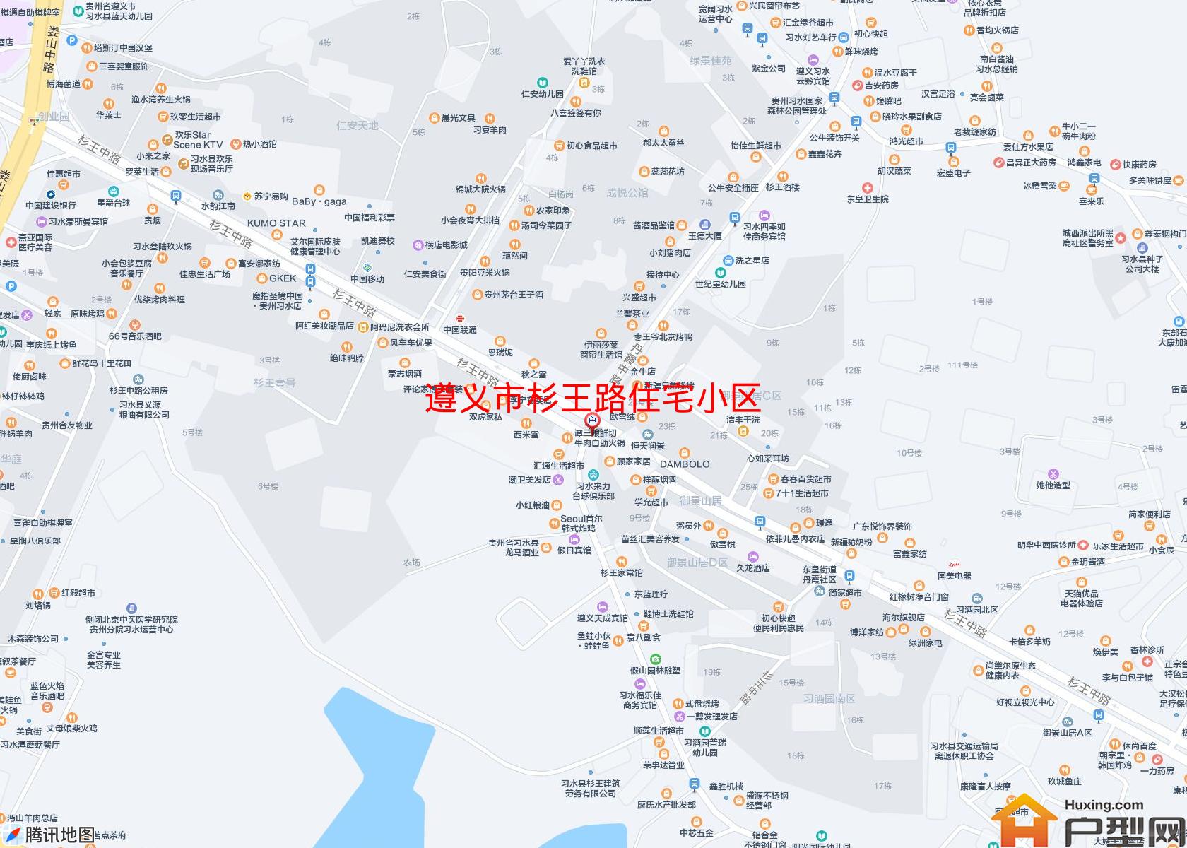 杉王路住宅小区小区 - 户型网