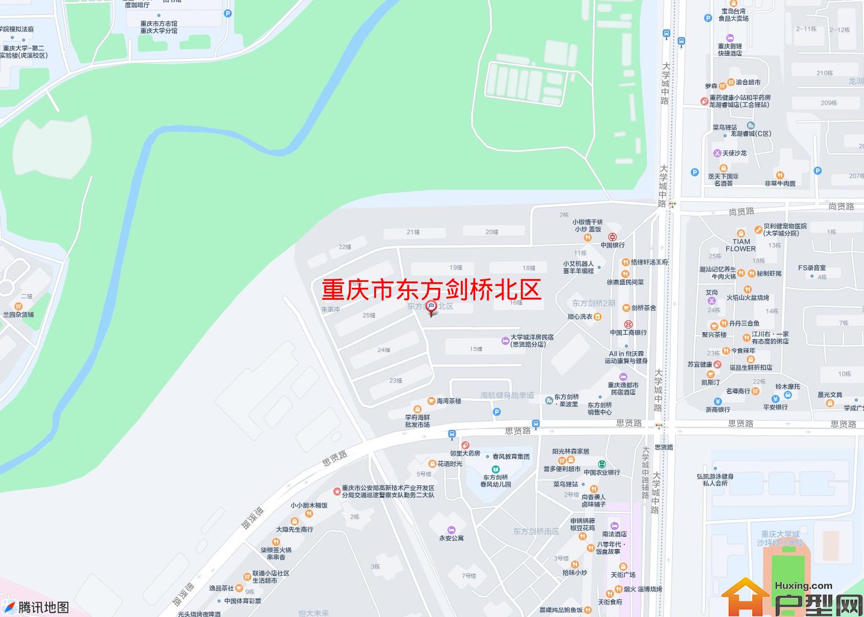 东方剑桥北区小区 - 户型网