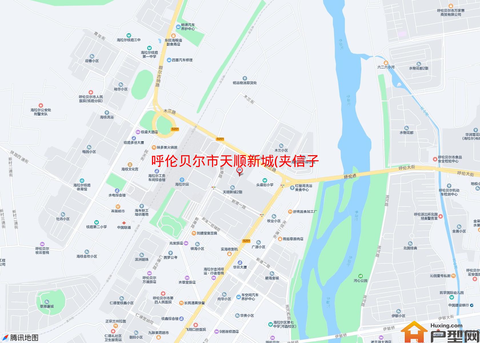 天顺新城(夹信子路144号)小区 - 户型网