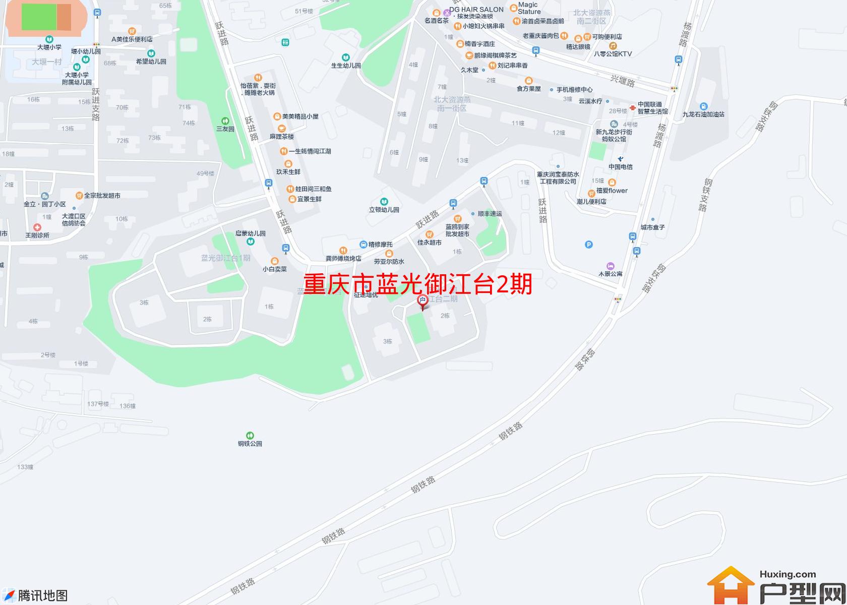 蓝光御江台2期小区 - 户型网