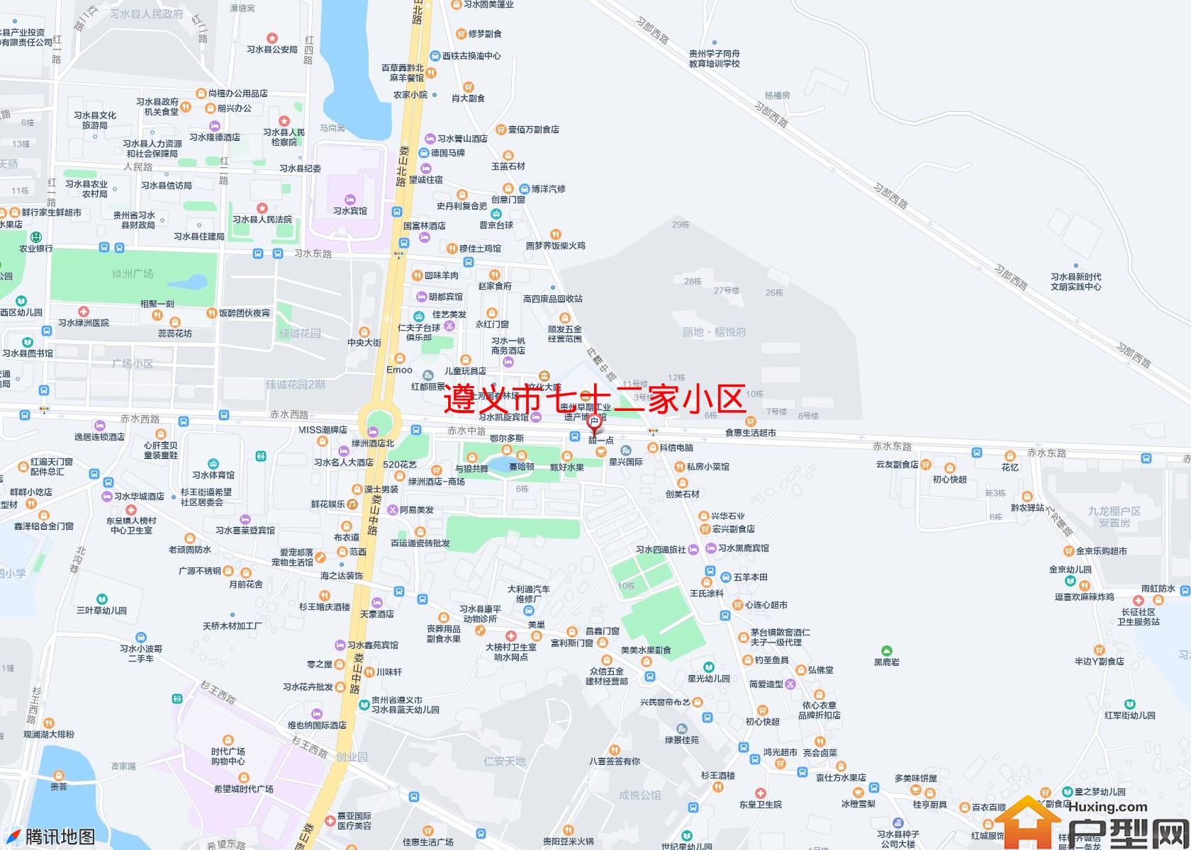 七十二家小区小区 - 户型网