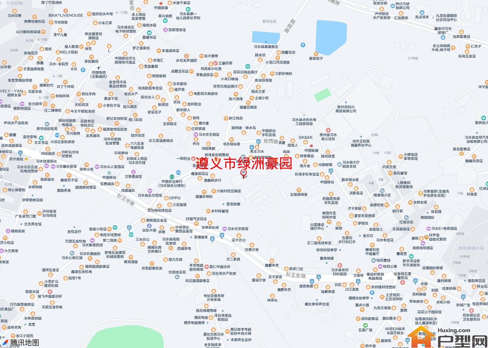绿洲豪园小区 - 户型网