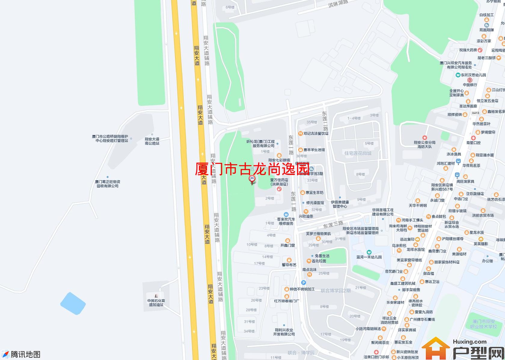 古龙尚逸园小区 - 户型网