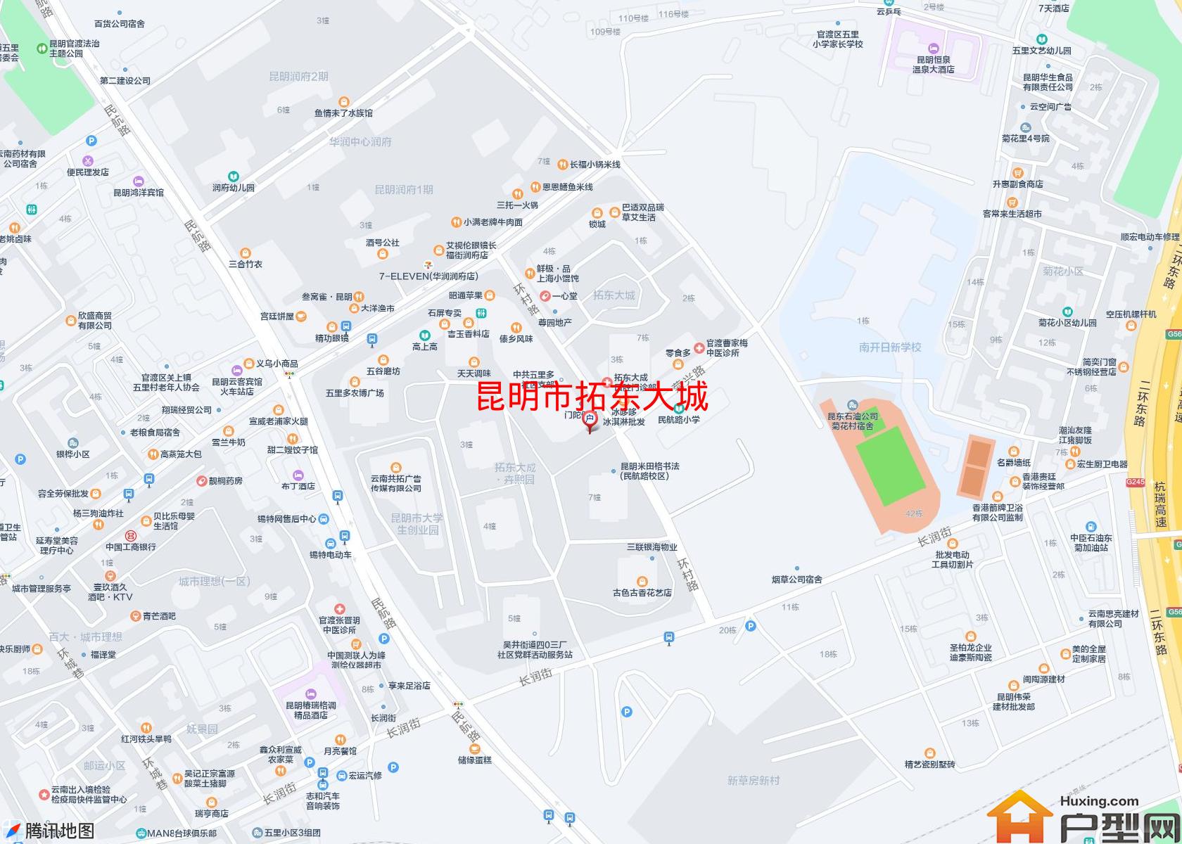 拓东大城小区 - 户型网