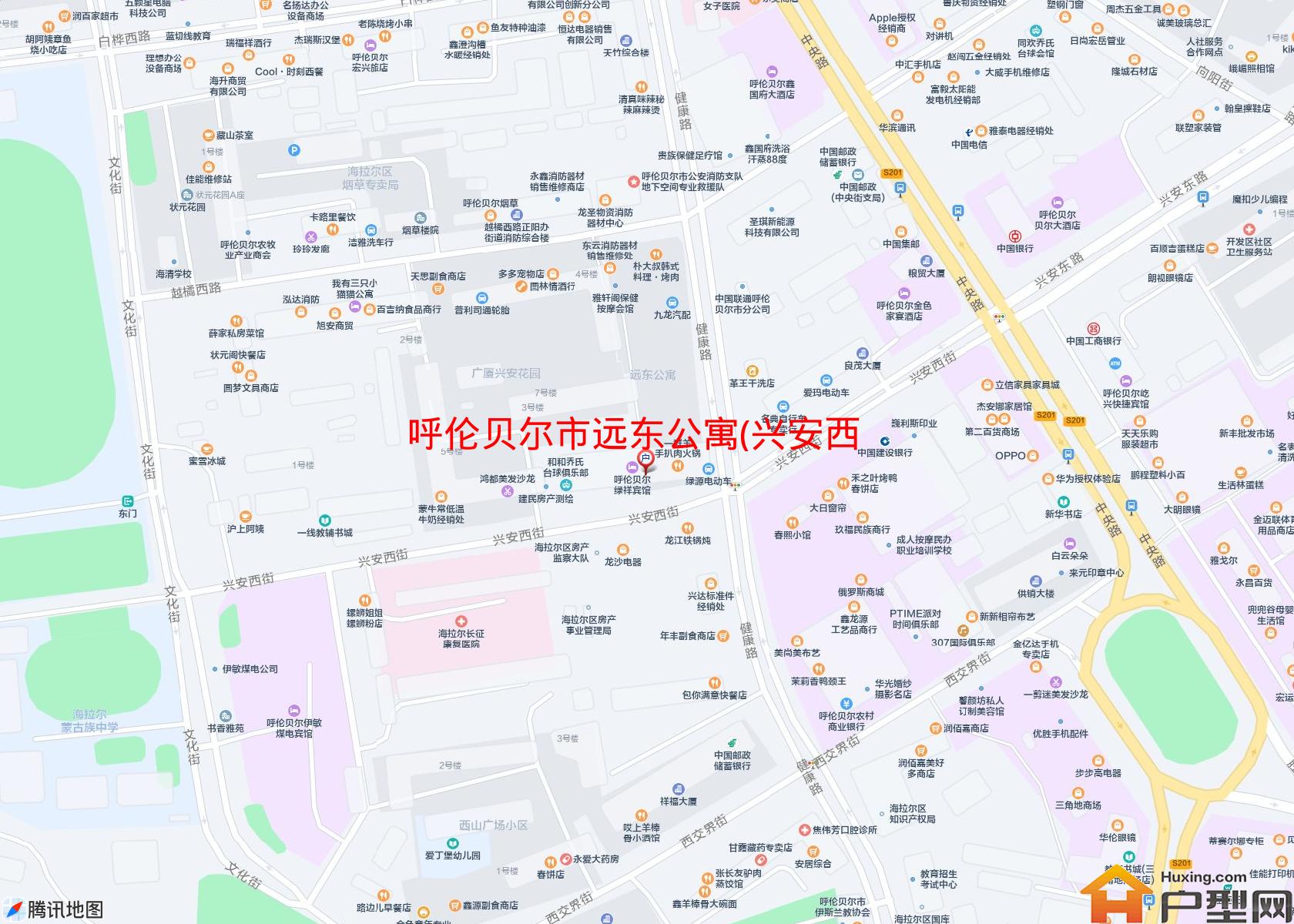 远东公寓(兴安西街)小区 - 户型网