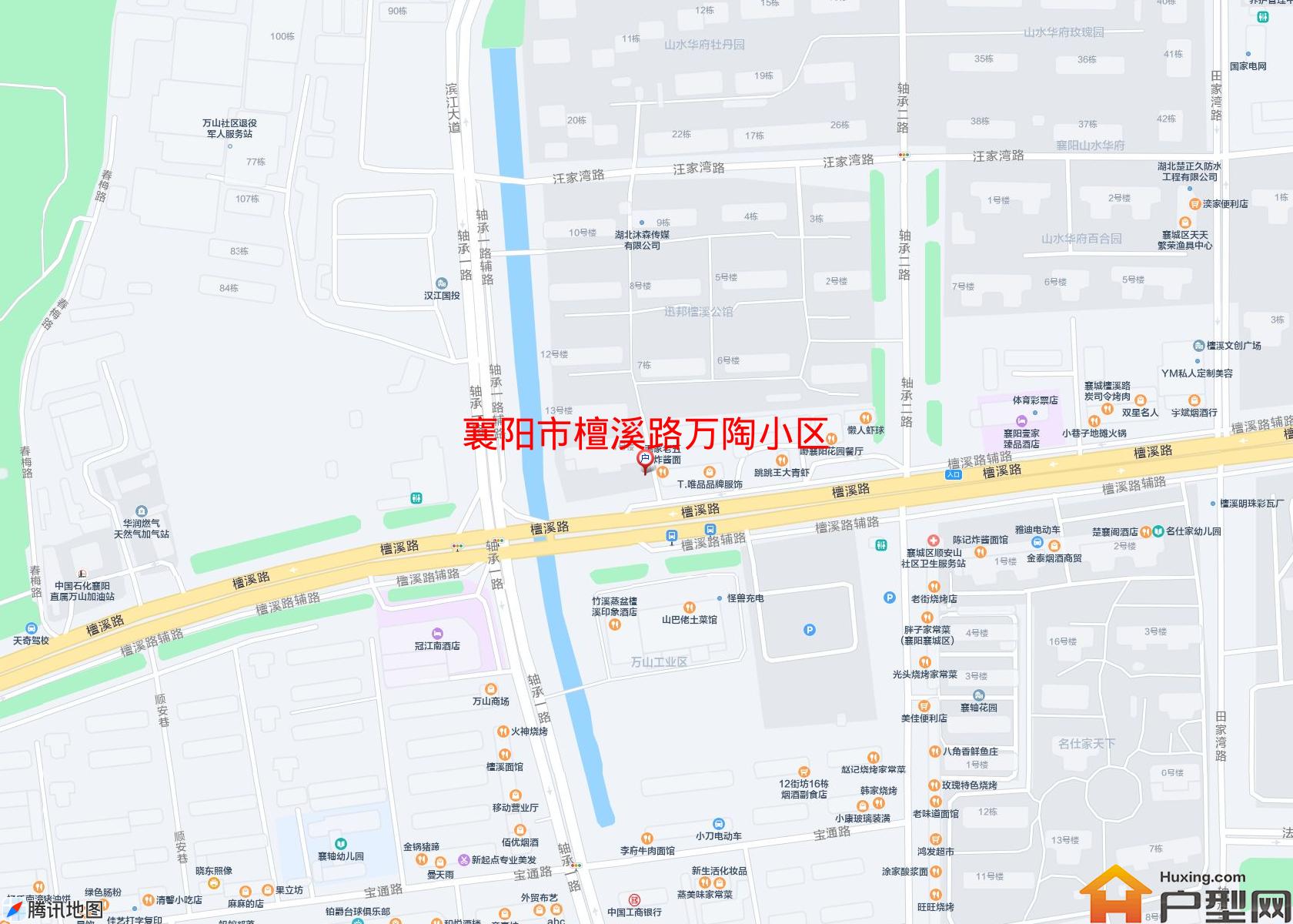 檀溪路万陶小区小区 - 户型网