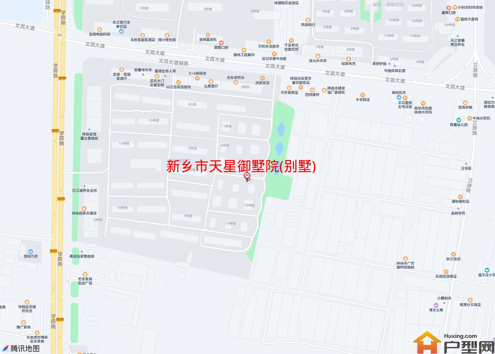 天星御墅院(别墅)小区 - 户型网