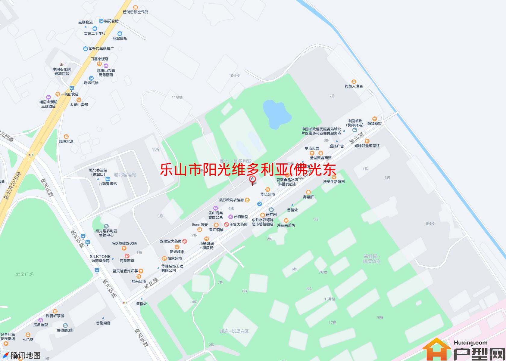 阳光维多利亚(佛光东路)小区 - 户型网