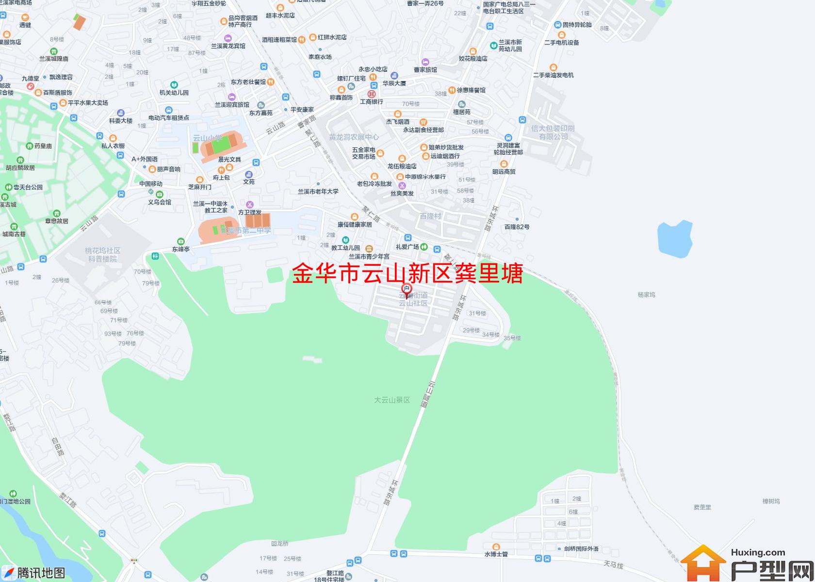 云山新区龚里塘小区 - 户型网