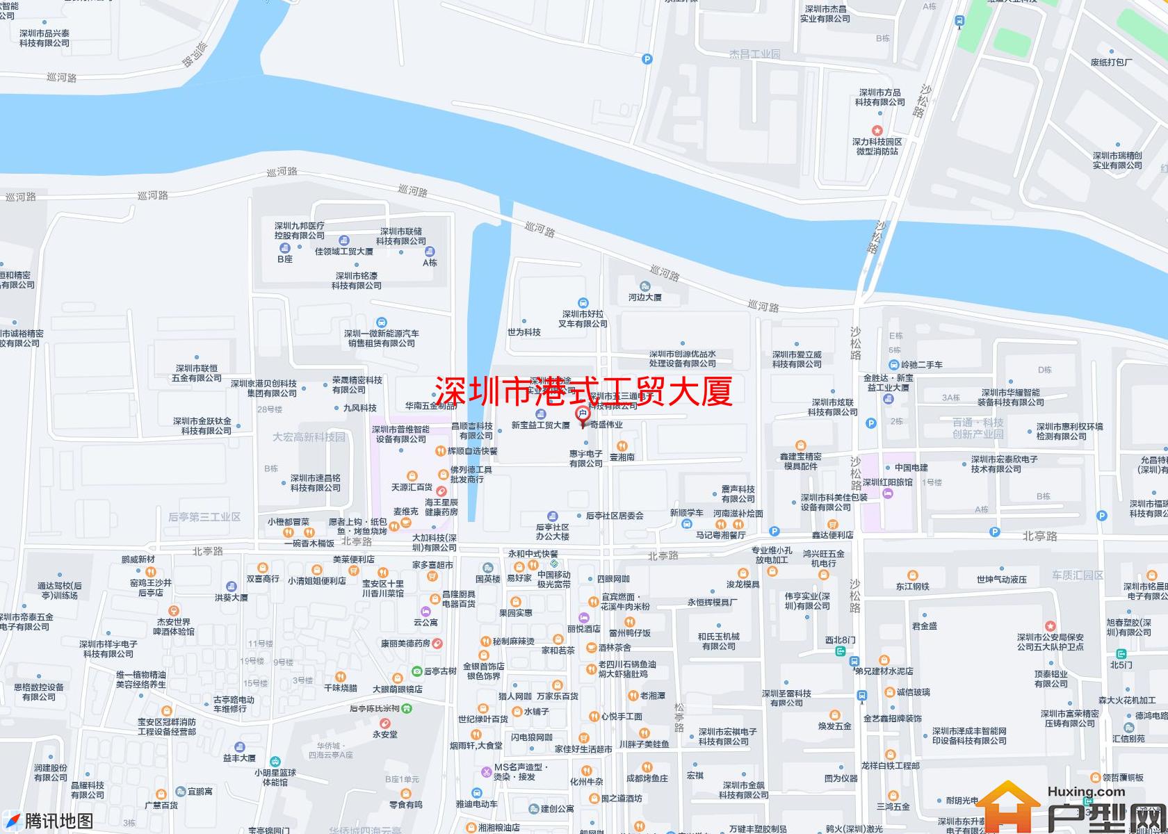 港式工贸大厦小区 - 户型网