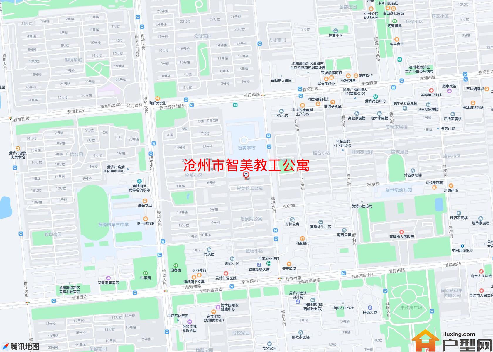 智美教工公寓小区 - 户型网