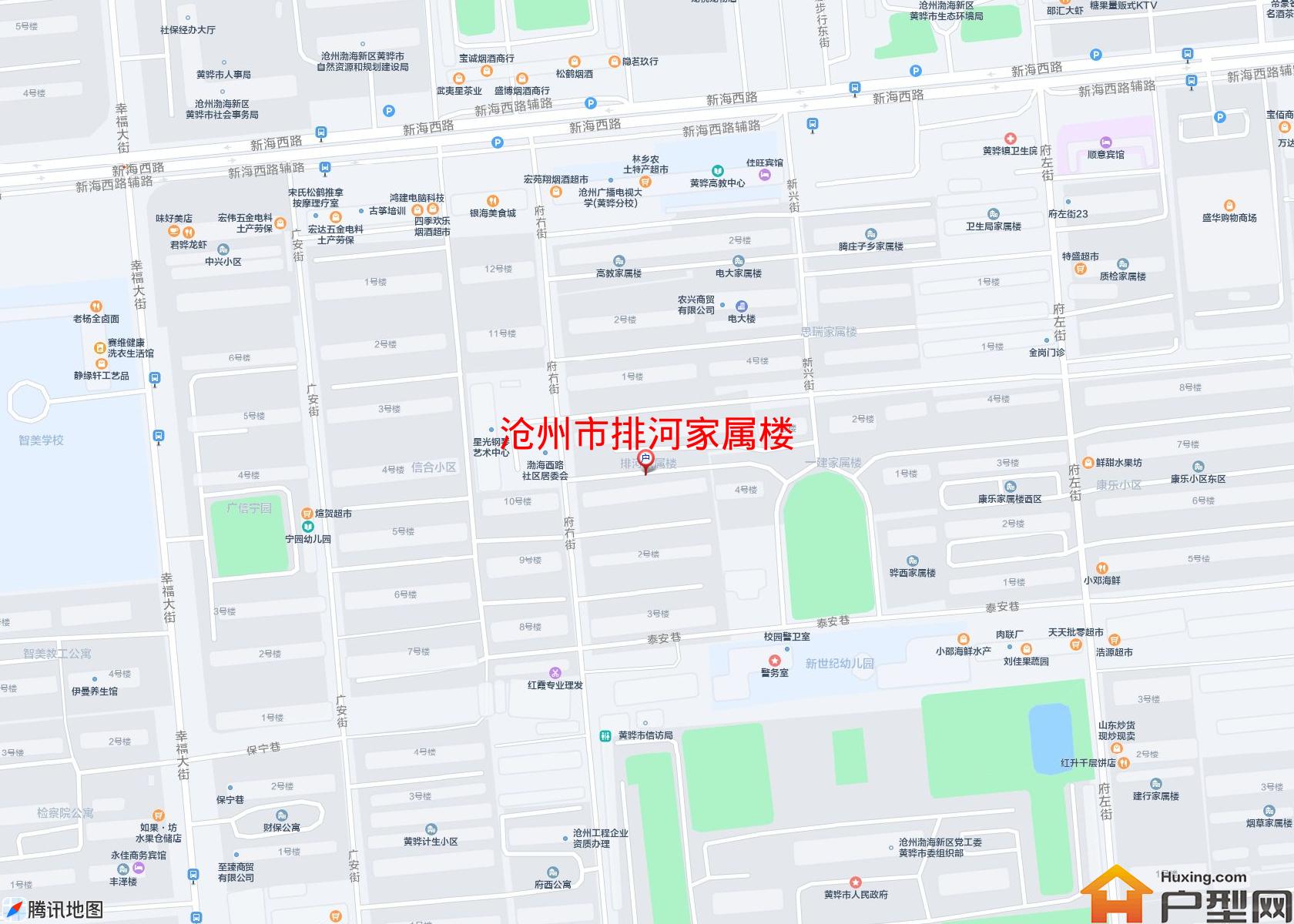 排河家属楼小区 - 户型网
