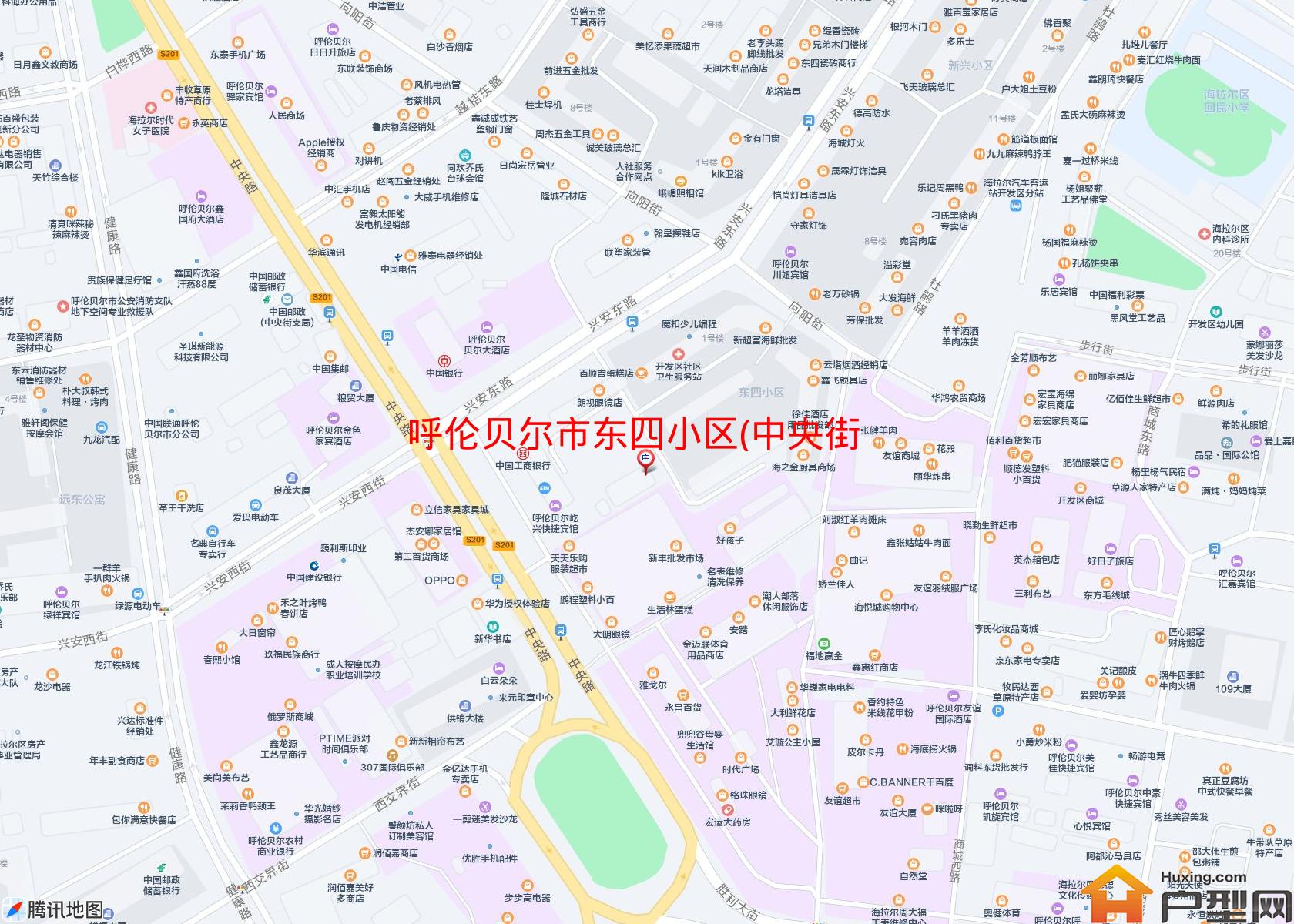 东四小区(中央街)小区 - 户型网