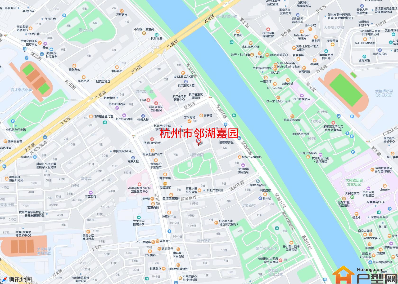 邻湖嘉园小区 - 户型网
